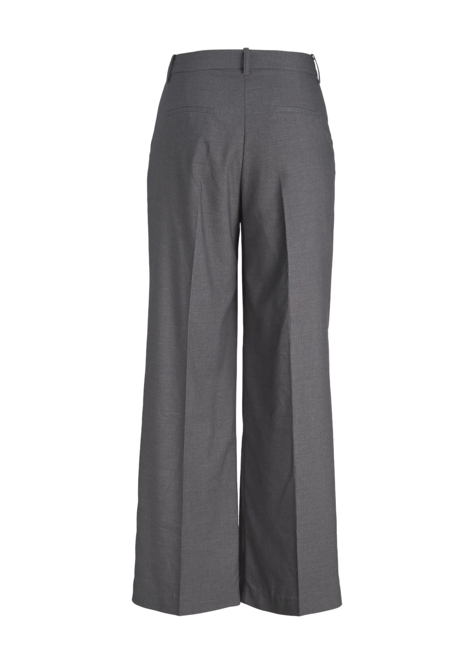 JJXX JXELLIS WIDE HW PANT - DARK GREY MELANGE