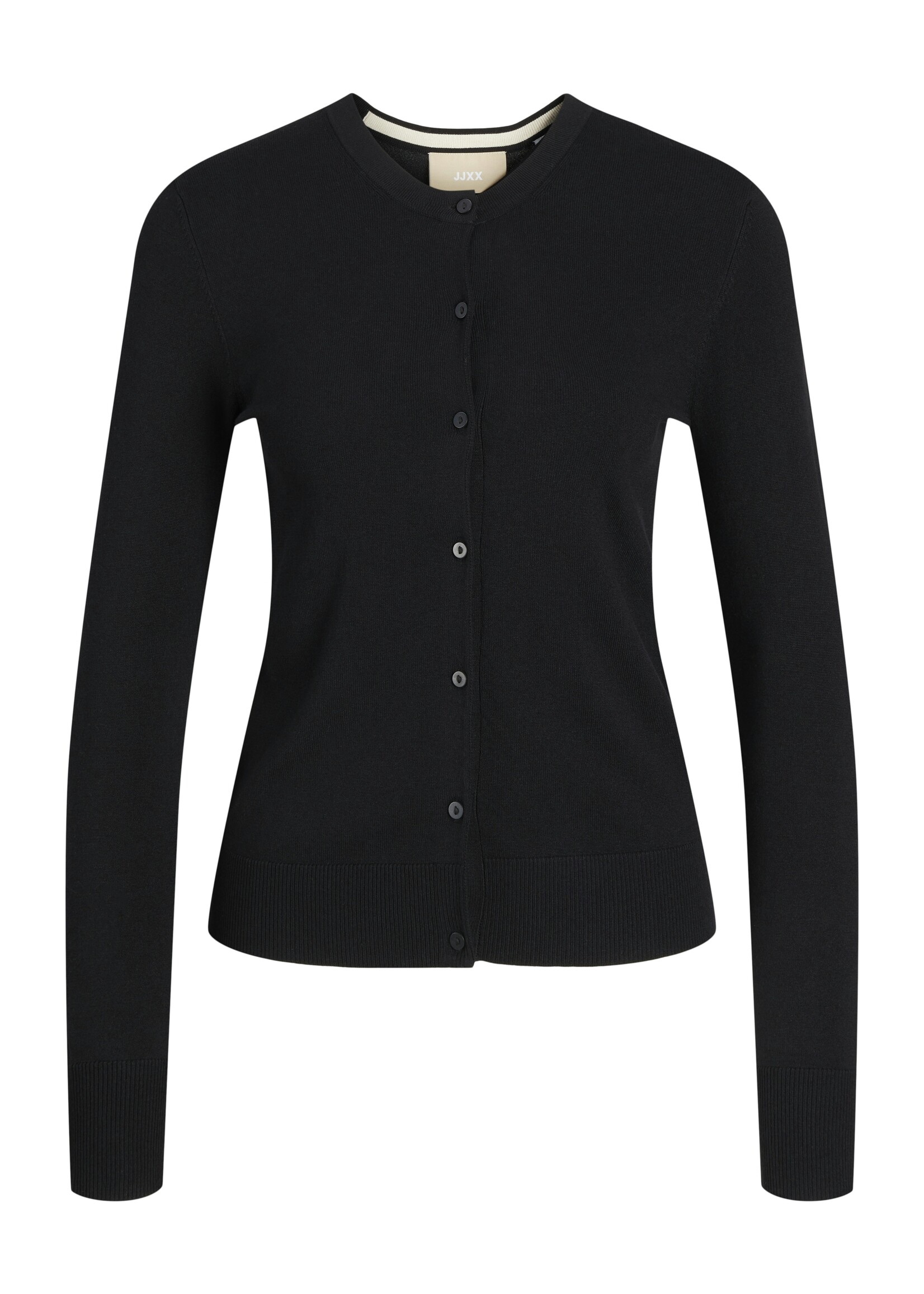 JXOPHELIA COMFY CARDIGAN KNIT - BLACK