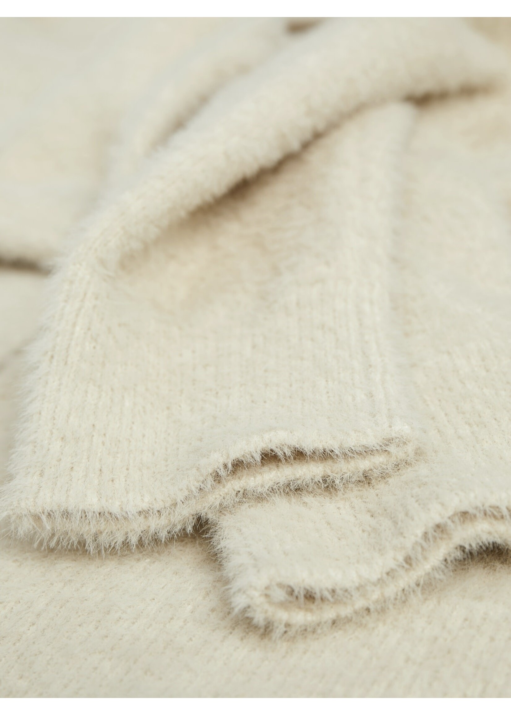 JXOLIVIA CARDIGAN KNIT - FEATHER GRAY