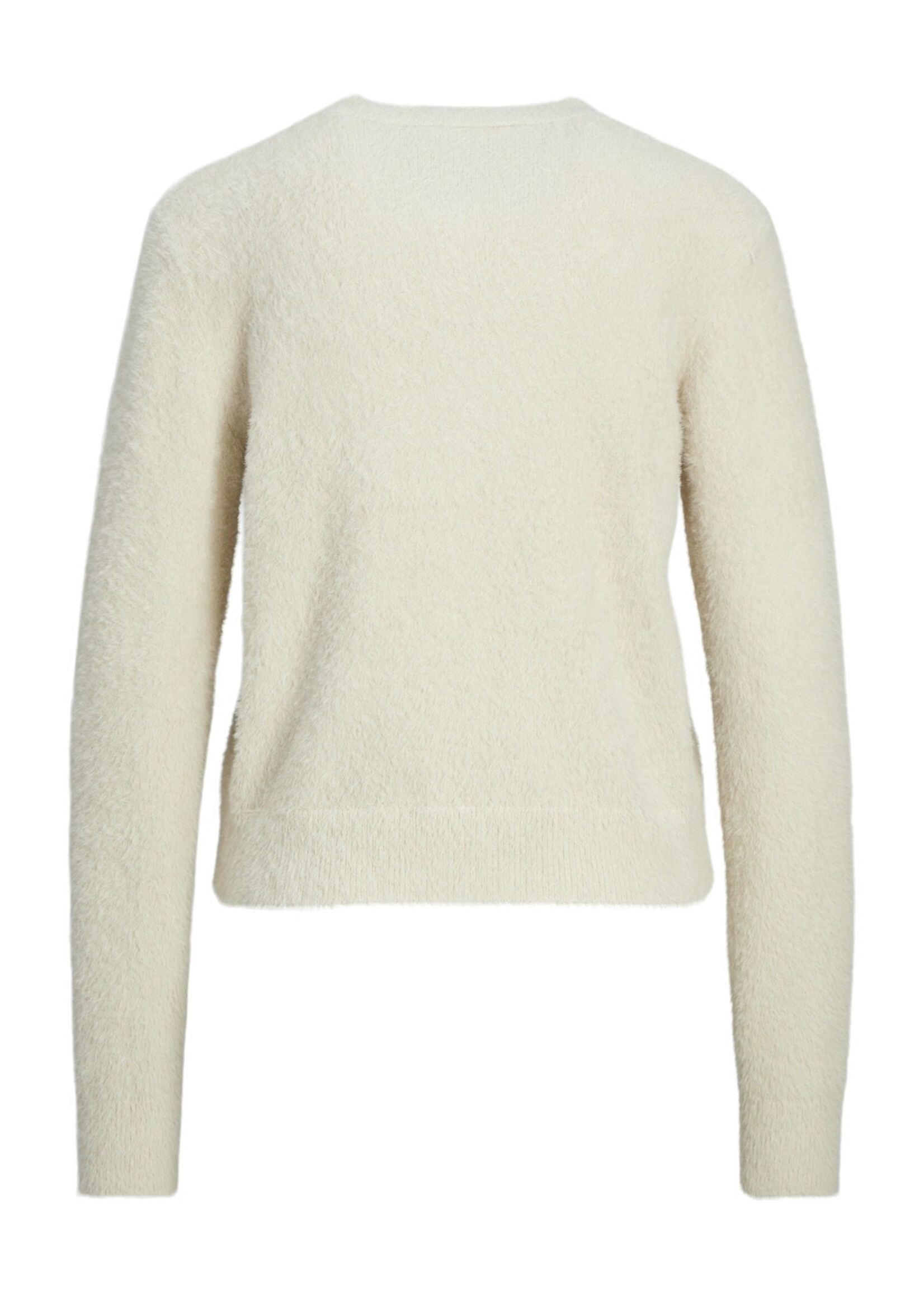 JXOLIVIA CARDIGAN KNIT - FEATHER GRAY