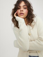 JXOLIVIA CARDIGAN KNIT - FEATHER GRAY