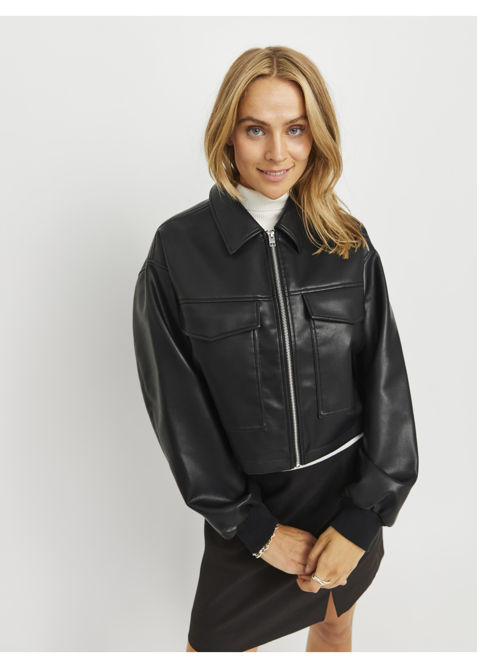 JJXX JXCAROL JACKET - BLACK