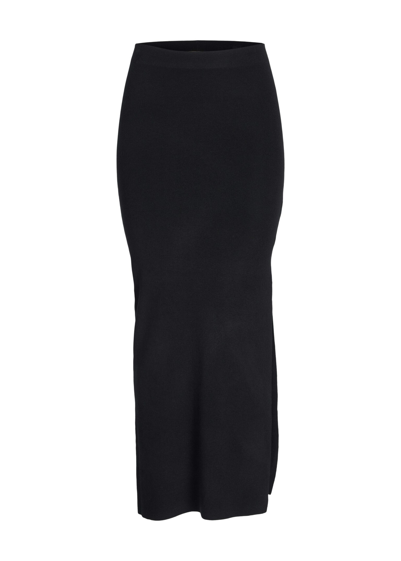 JJXX JXDAHLIA LONG SKIRT KNIT - BLACK