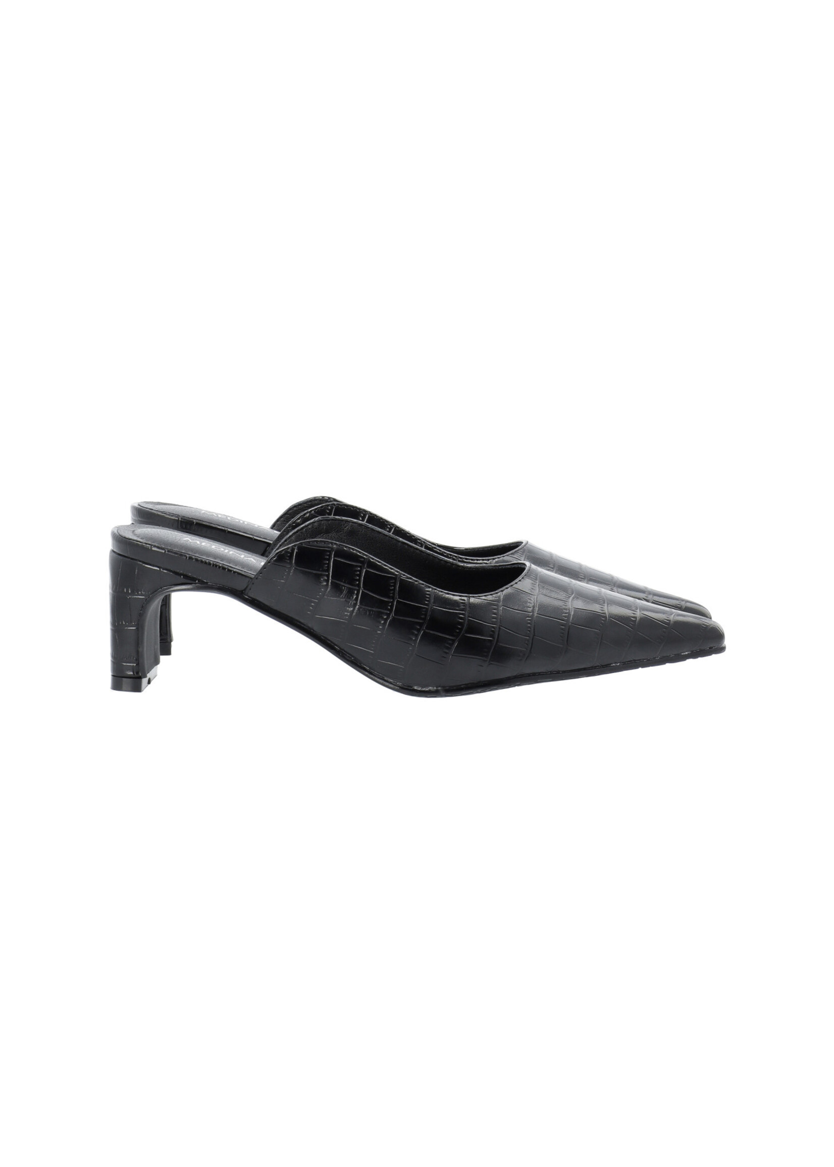 Rowe Heel Cutline Mule - Black