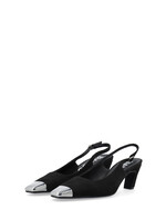 BIACLARA slingback Faux Suede - Black