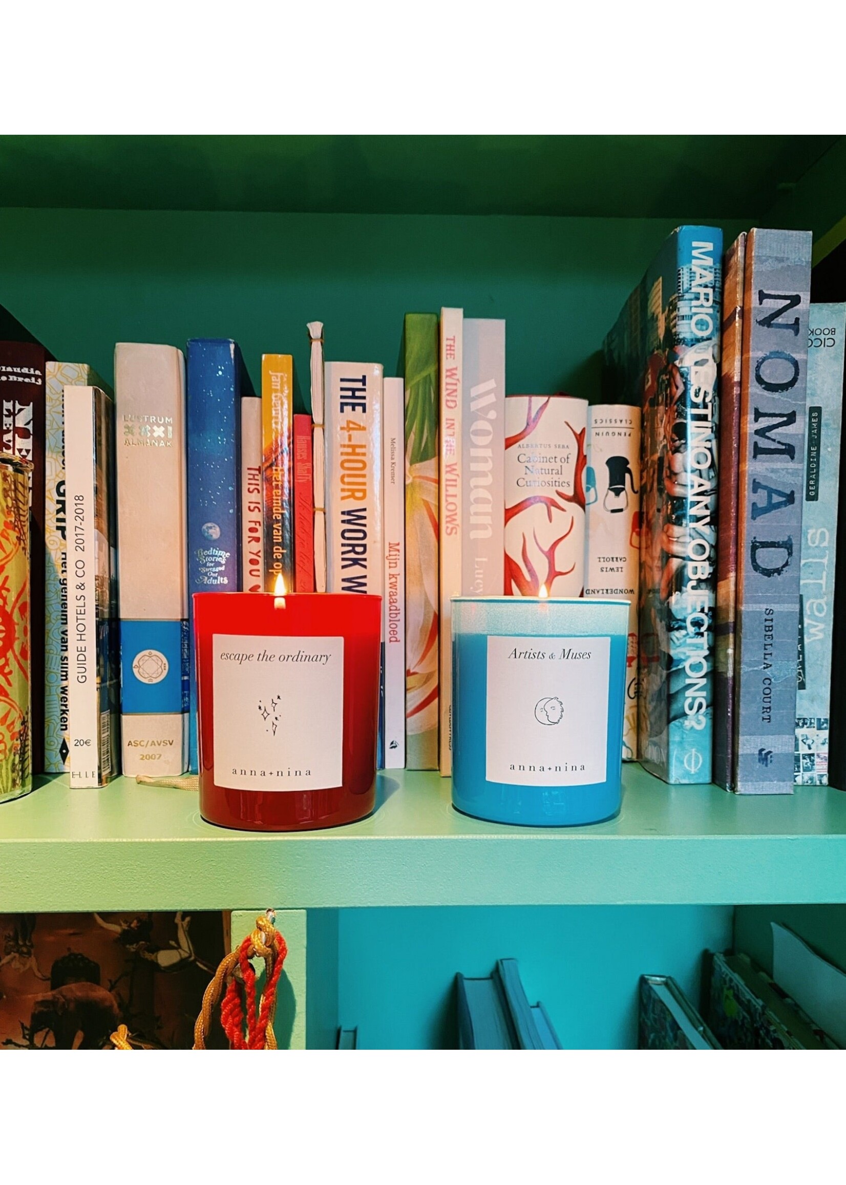 anna+nina Escape the Ordinary Scented Candle - Red