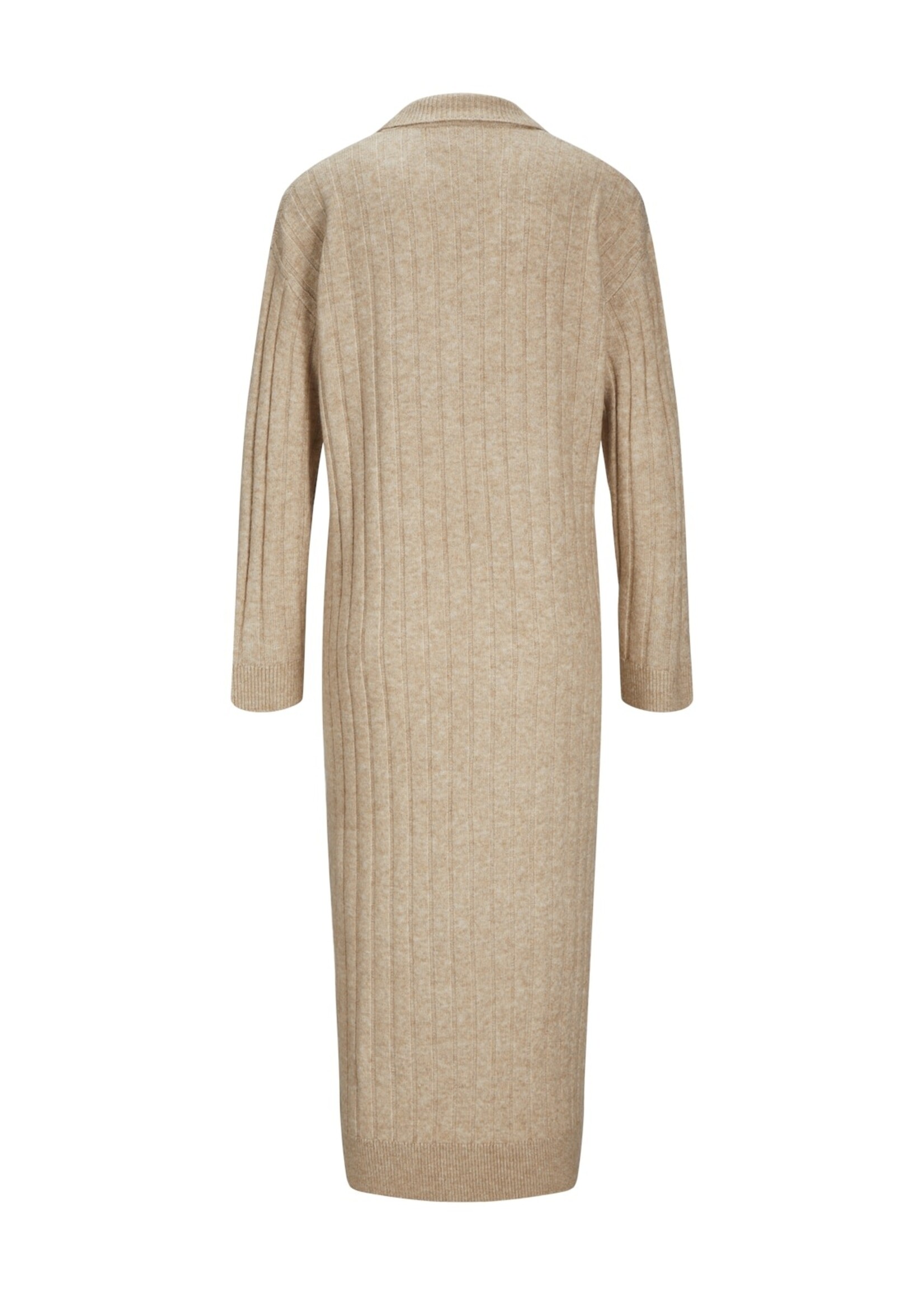 JJXX JXOZZY DIVERSE POLO NECK DRESS - PEYOTE