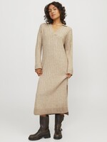 JJXX JXOZZY DIVERSE POLO NECK DRESS - PEYOTE