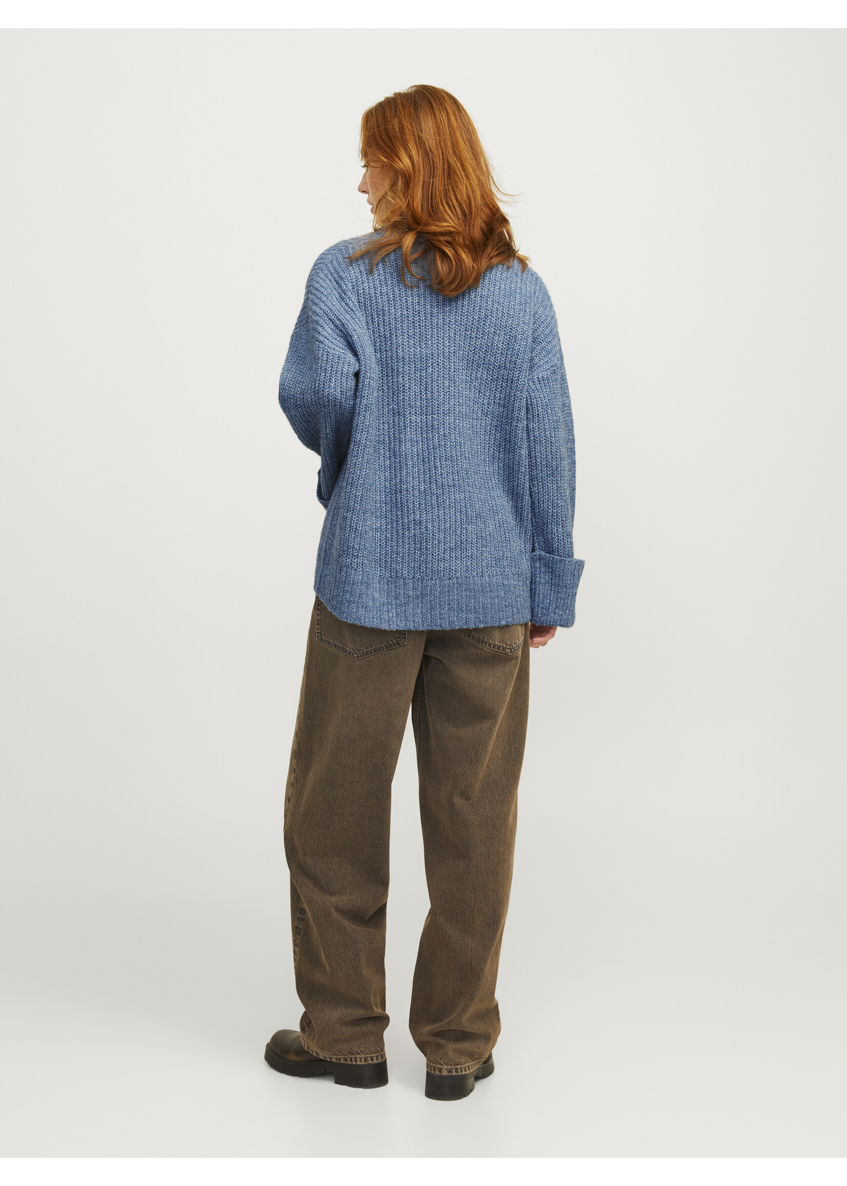 JXELLINORA CREW NECK KNIT - CORONET BLUE
