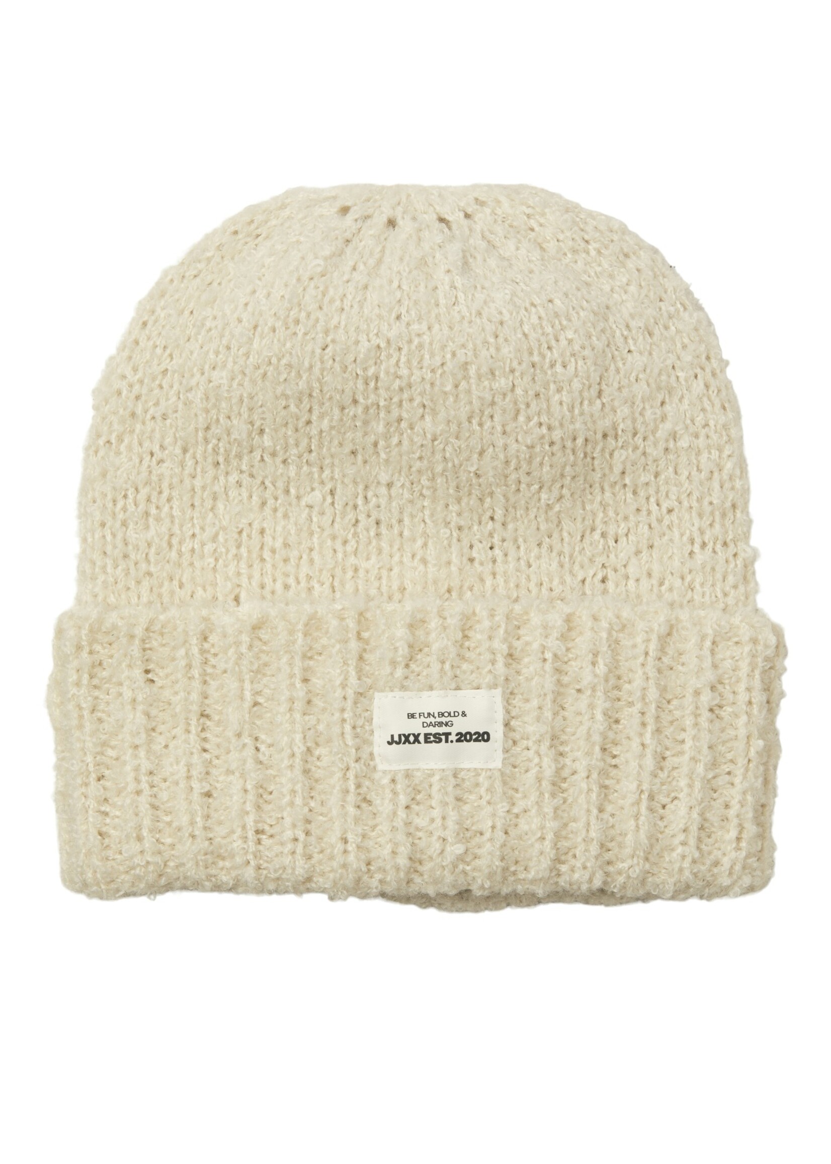 JJXX JXMARLEE BOUCLE BEANIE - VANILLE ICE