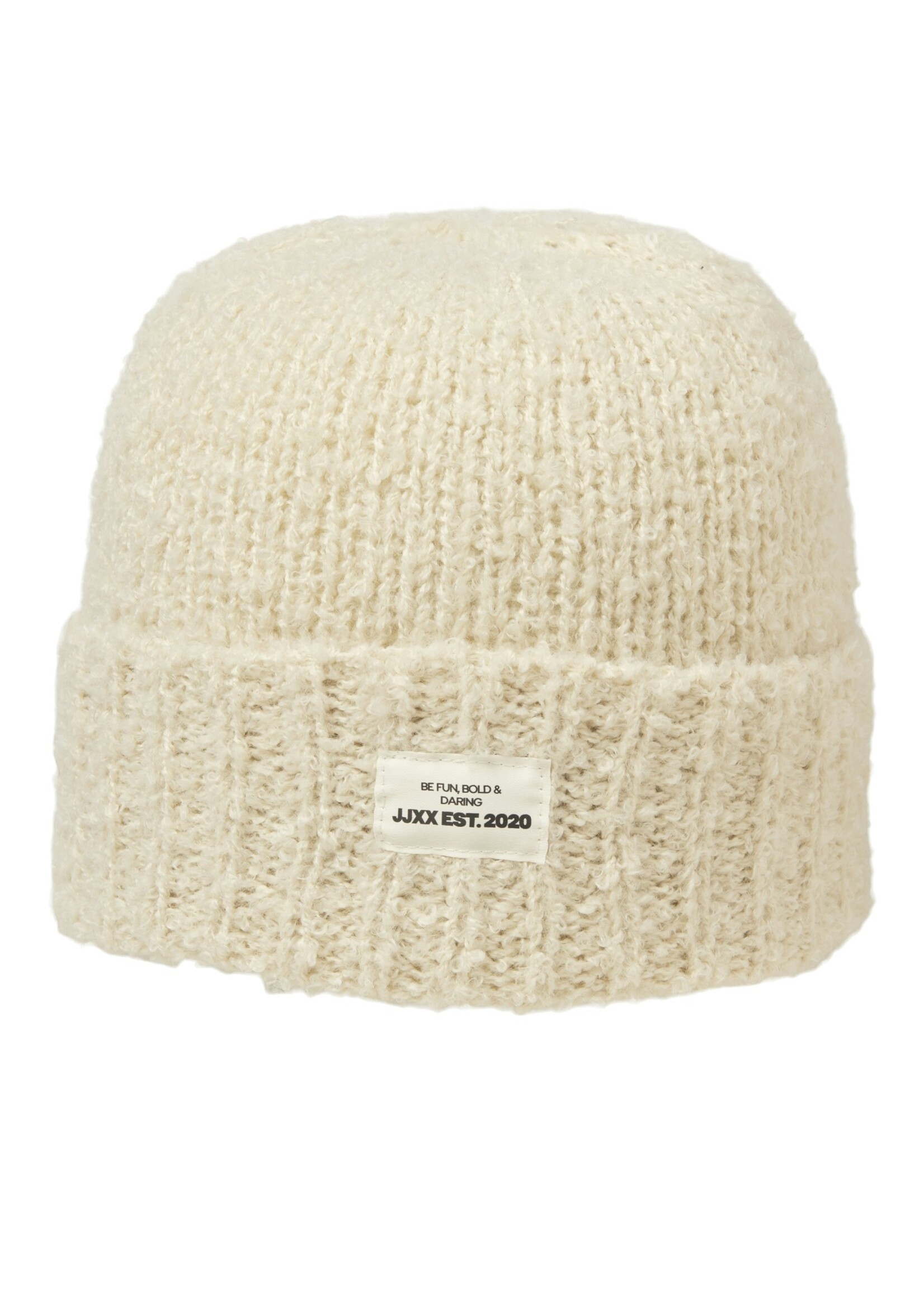 JJXX JXMARLEE BOUCLE BEANIE - VANILLE ICE