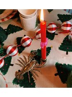anna+nina Loving Bown Candle Set of 2 - Red