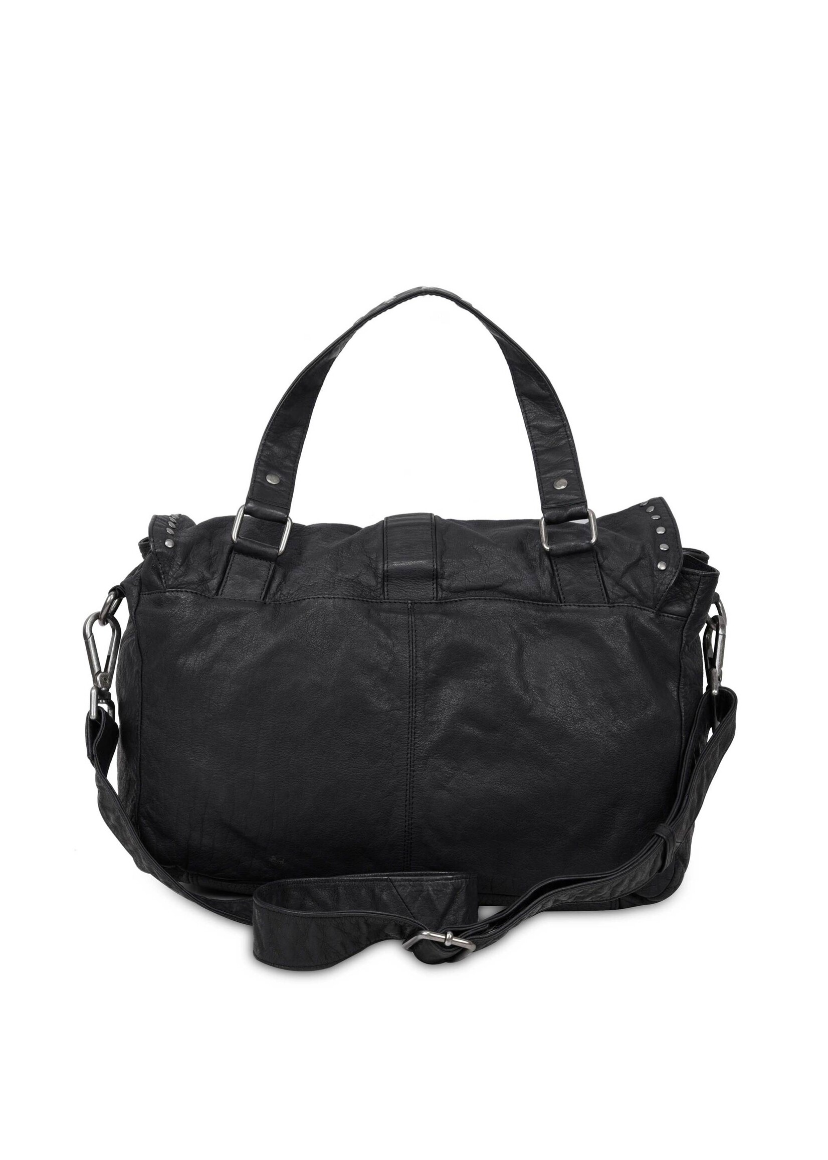 Núnoo Maxi Honey Rivet WashedBlack w. Antique Silver