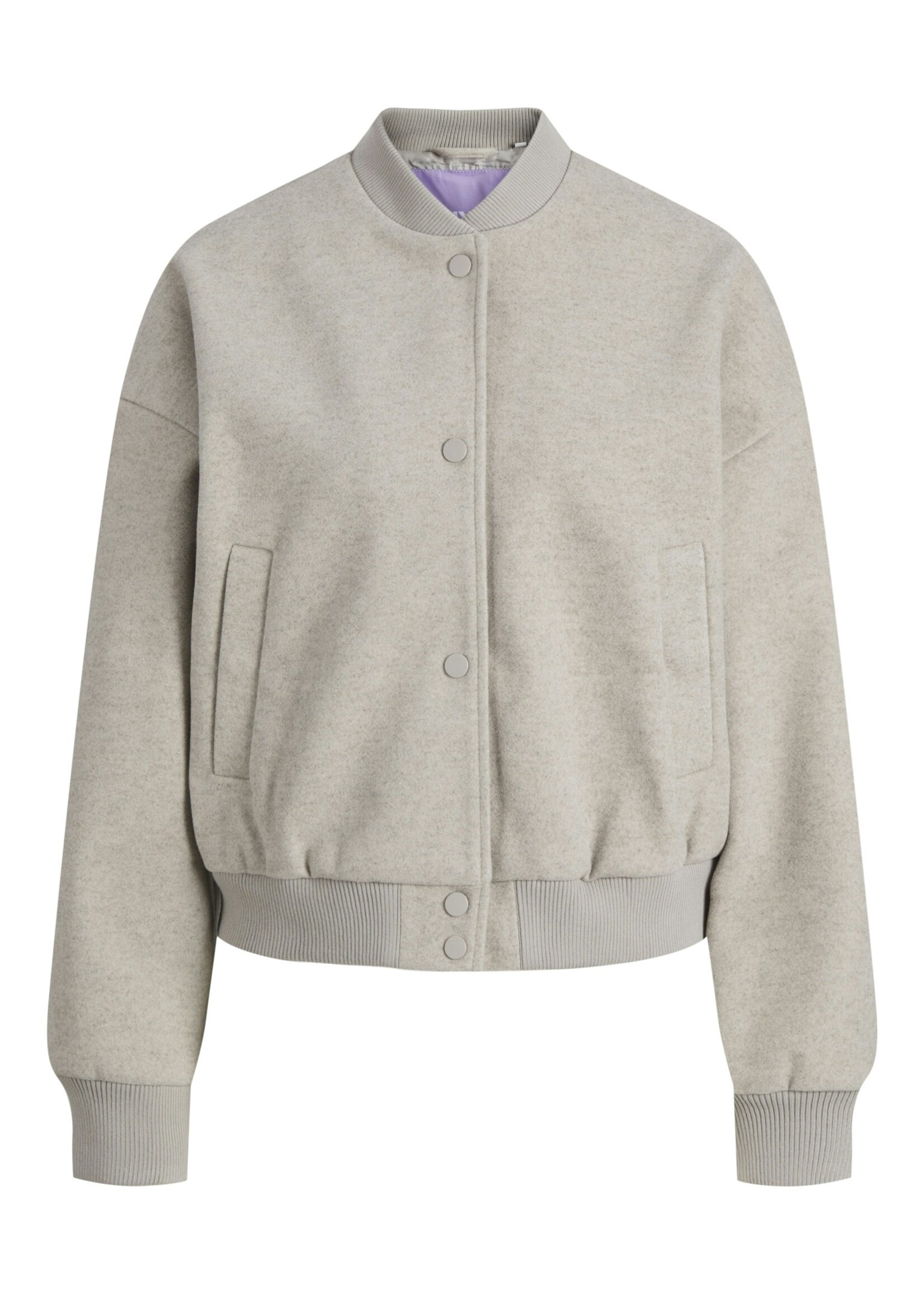 JJXX JXSARA BOMBER JACKET - FEATHER GREY MELANGE