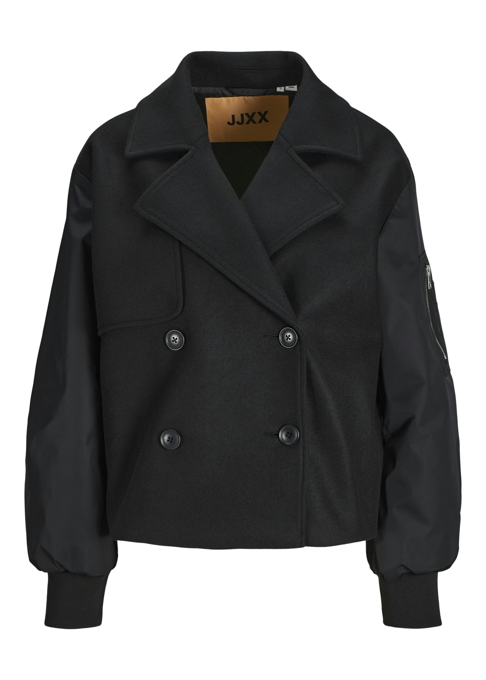 JXHARPER MIX BIKER JACKET - BLACK