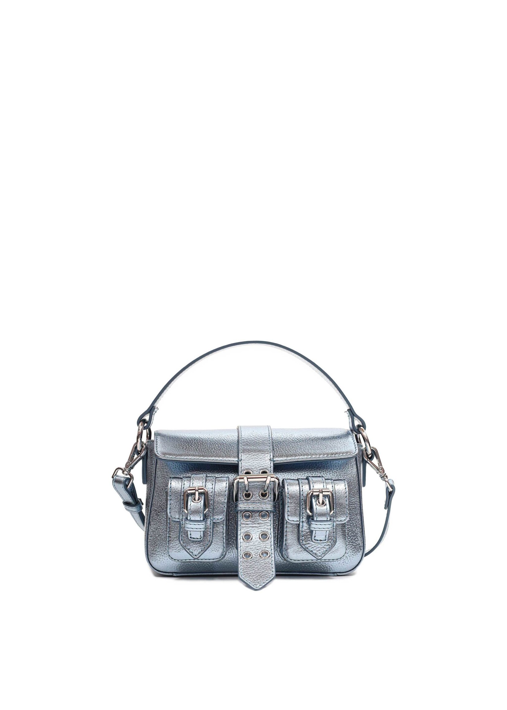 Núnoo Small Honey Buckle - Metallic Light Blue