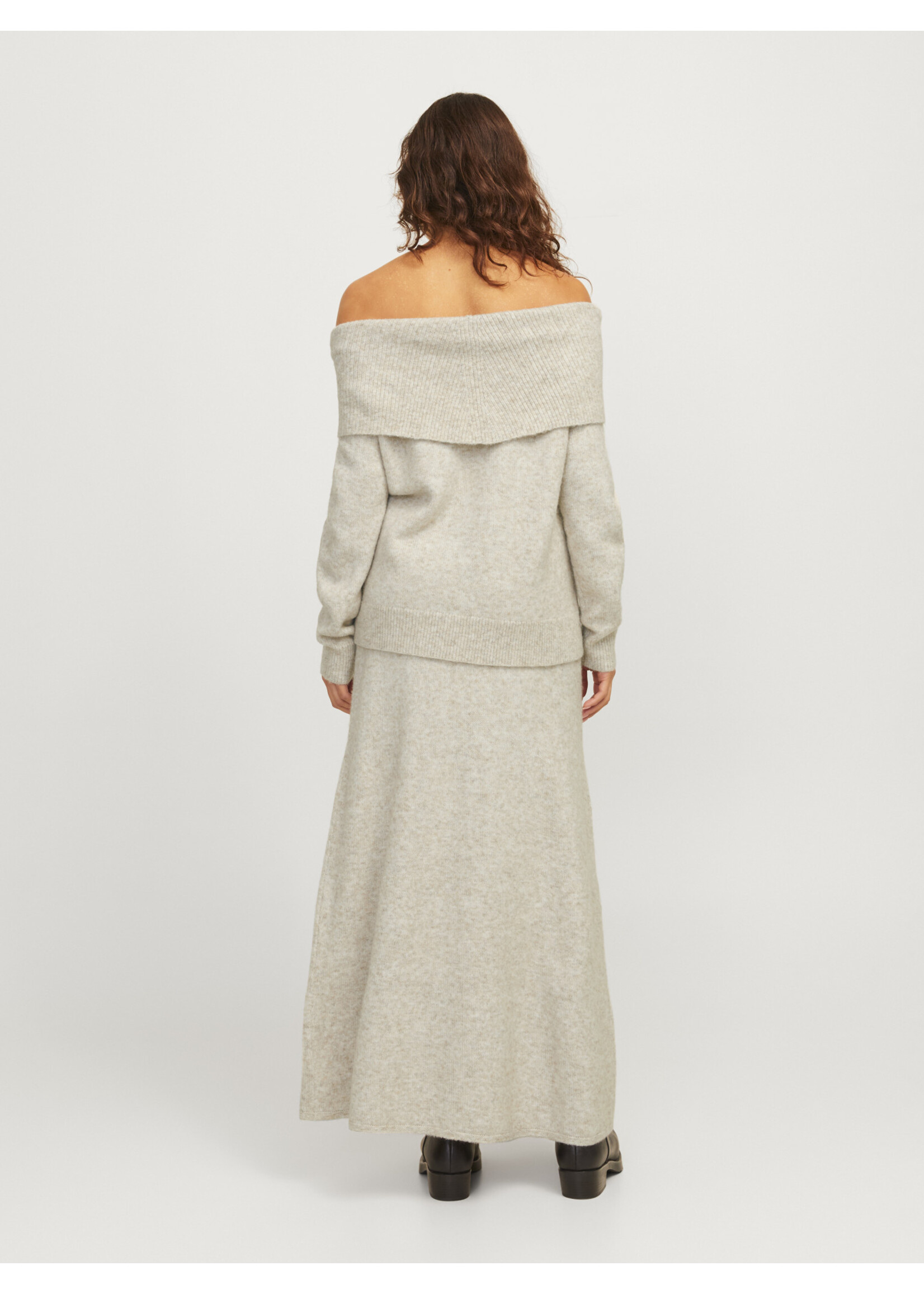 JXMINKA KNIT SKIRT - FOG