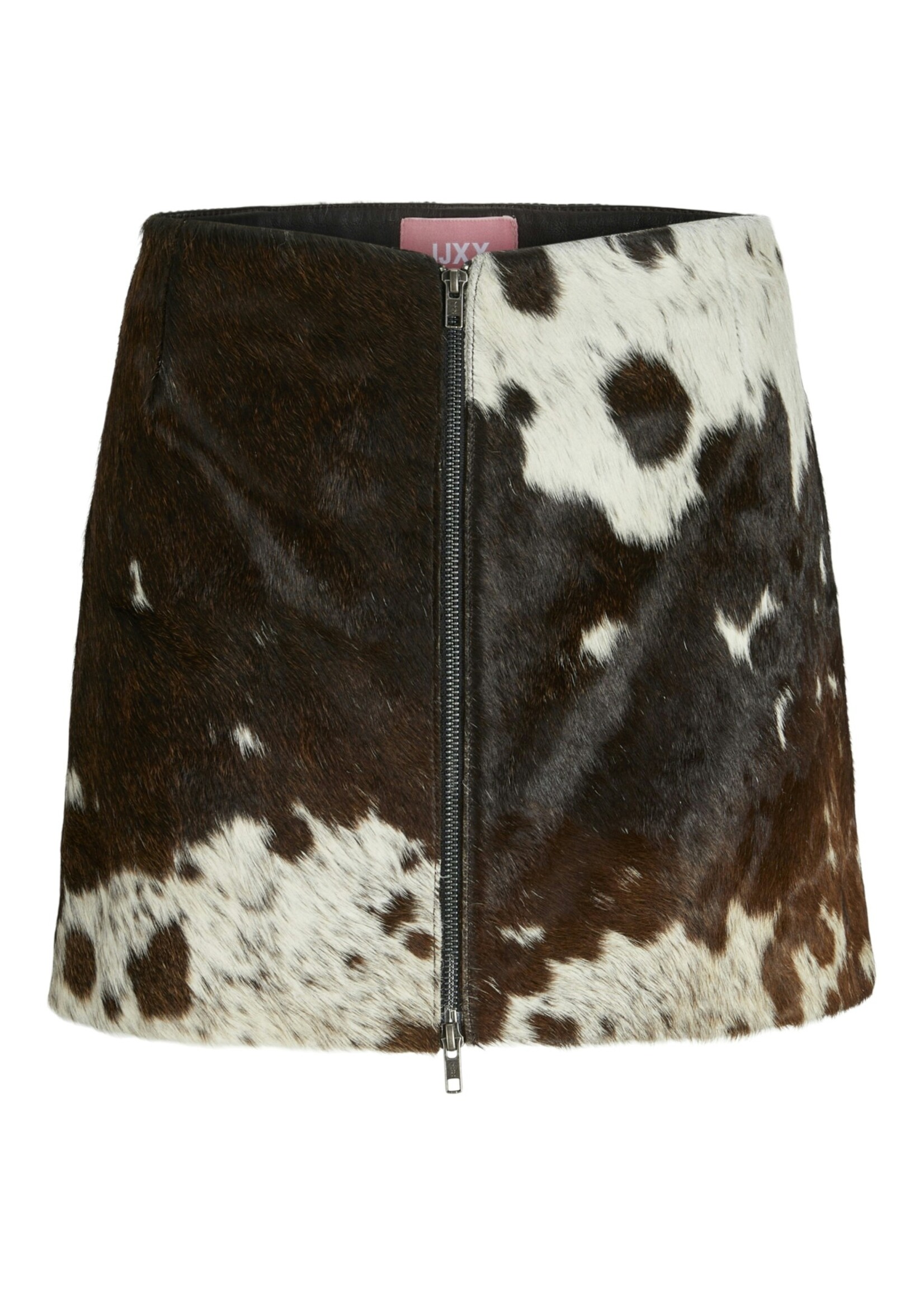 JXHANNAH cow leather skirt
