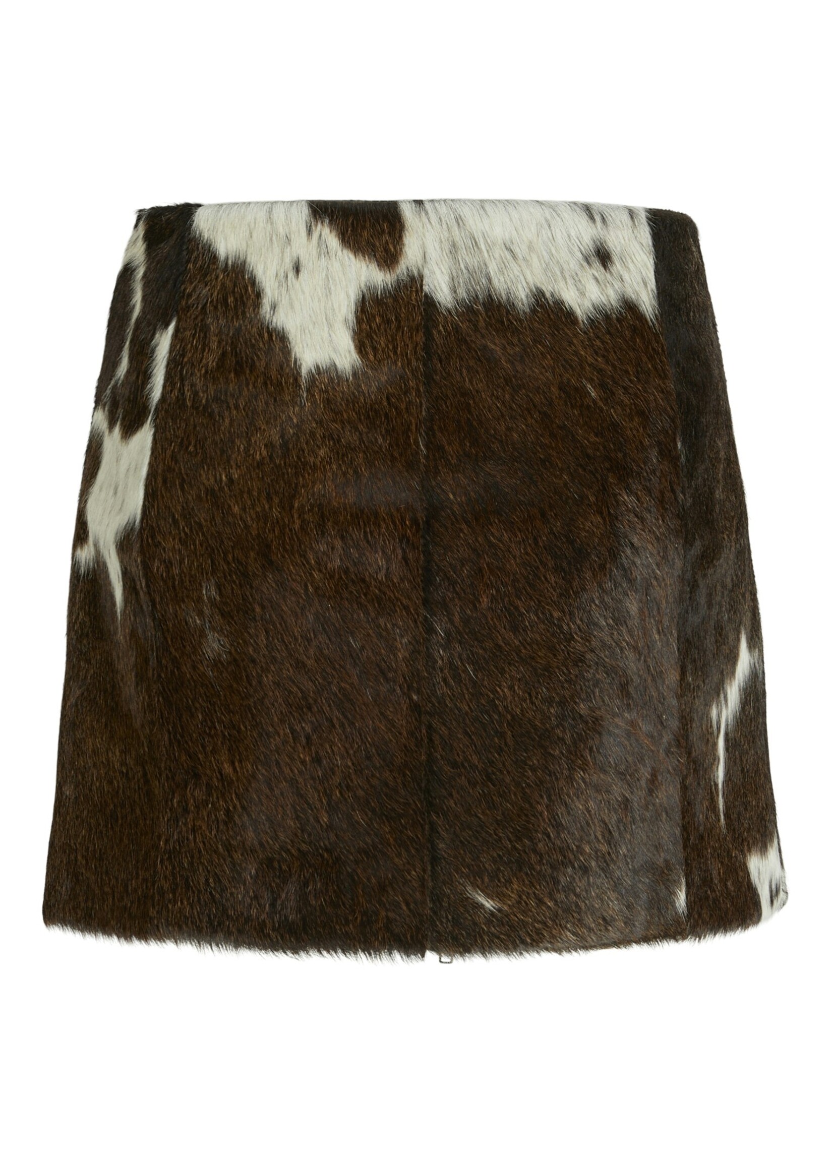 JXHANNAH cow leather skirt