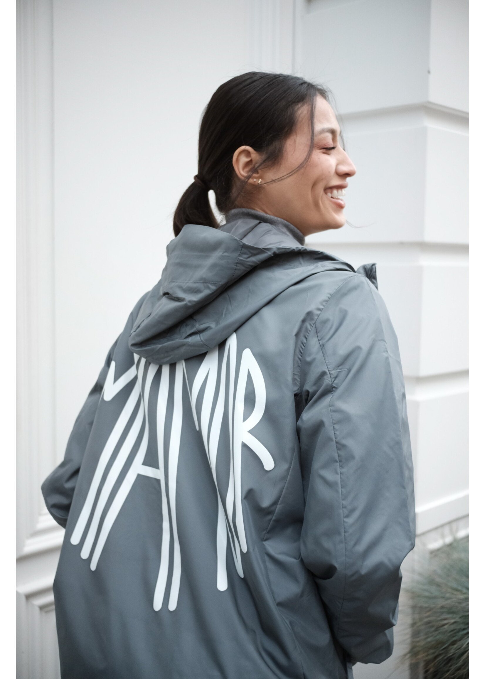 MIAMOR Miamor rain jacket - deep grey
