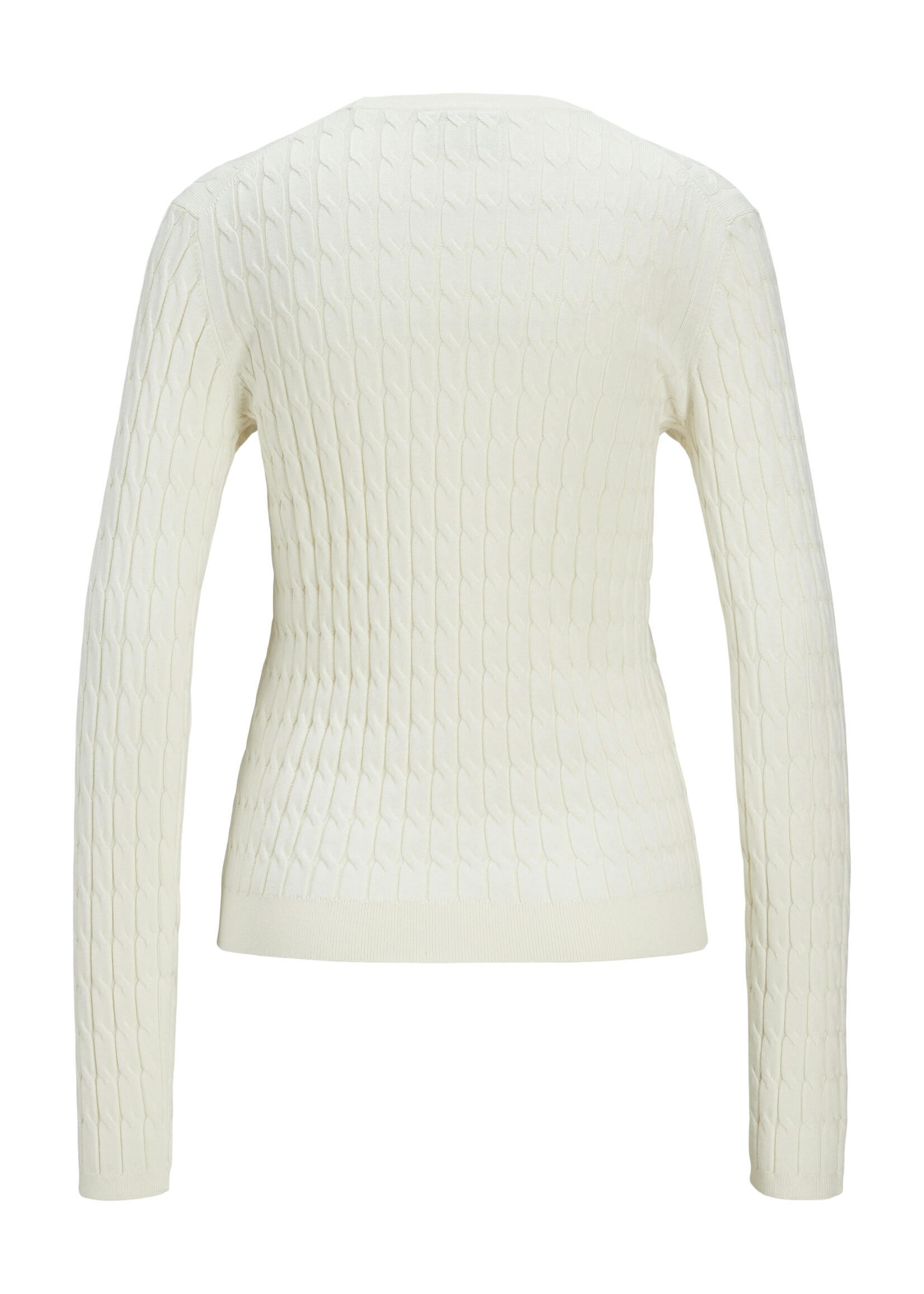 JJXX JXCARA CABLE CREW NECK KNIT - VANILLA ICE