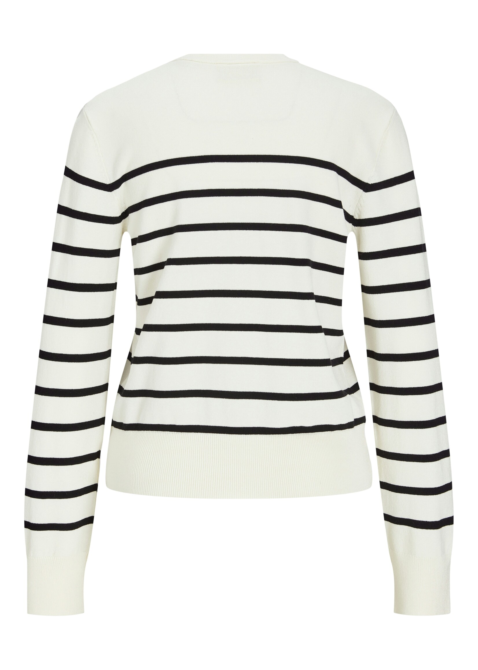 JXLAYLA LS COMFY KNIT NOOS VANILLA ICE/ BLACK