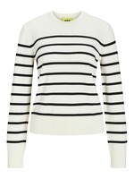JXLAYLA LS COMFY KNIT NOOS VANILLA ICE/ BLACK
