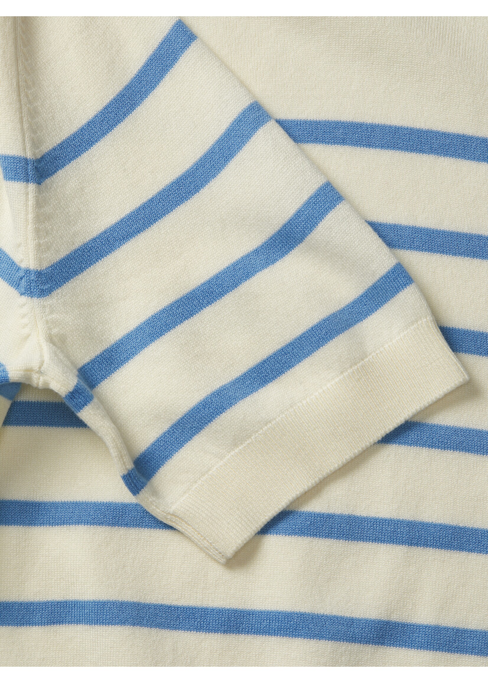 JJXX JXLAYLA COMFY SS KNIT VANILLA ICE/ LITTLE BOY BL