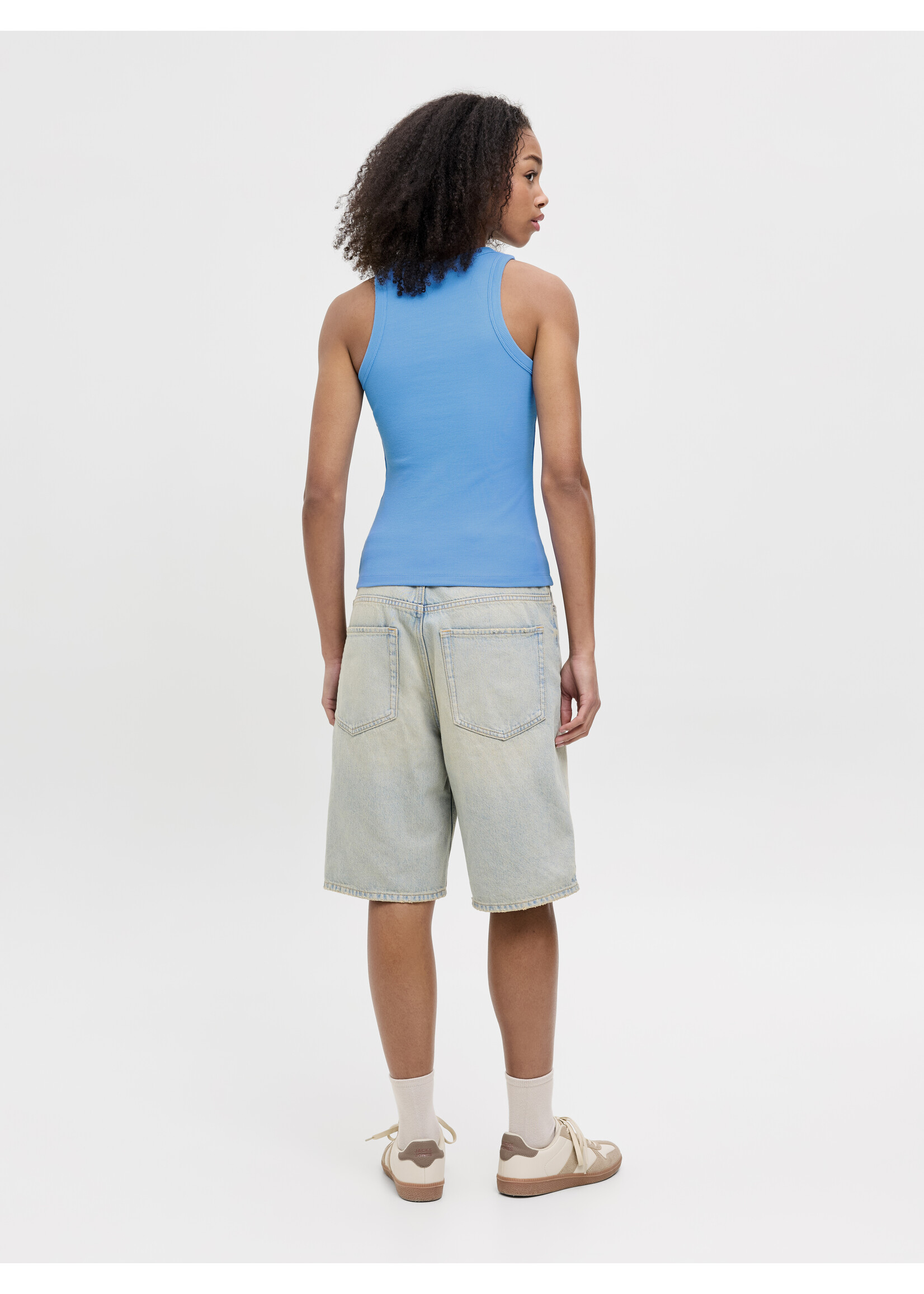 JXFOREST RIB TOP LITTLE BOY BLUE