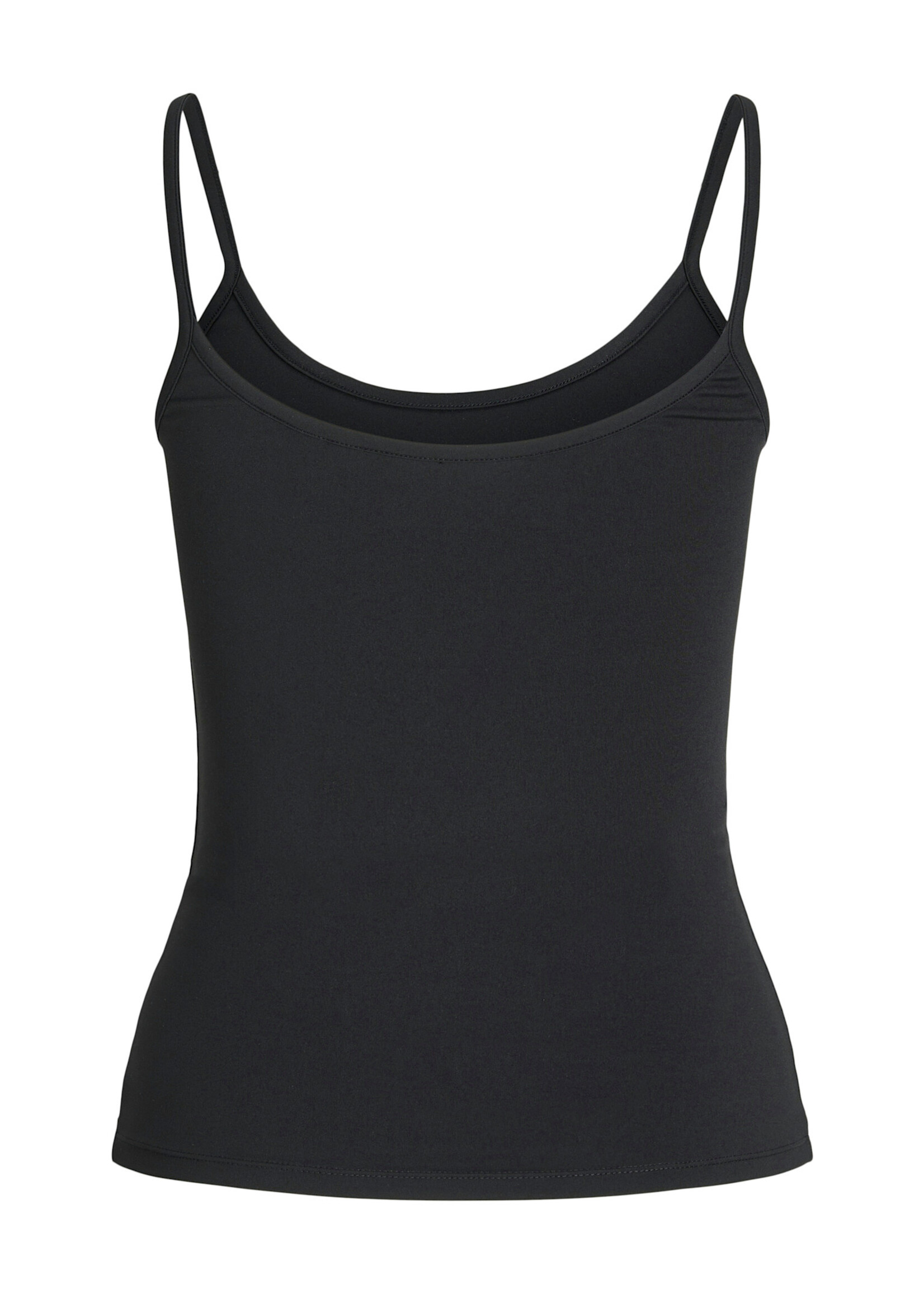JXSAGA SINGLET TOP BLACK