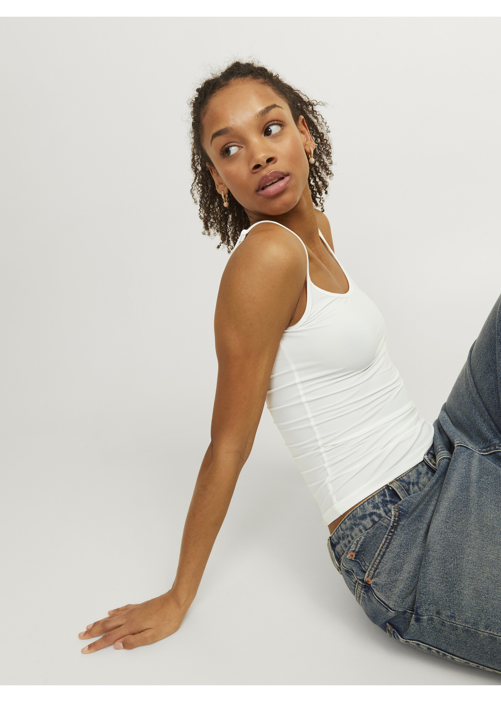 JXSAGA SINGLET TOP BLANC DE BLANC
