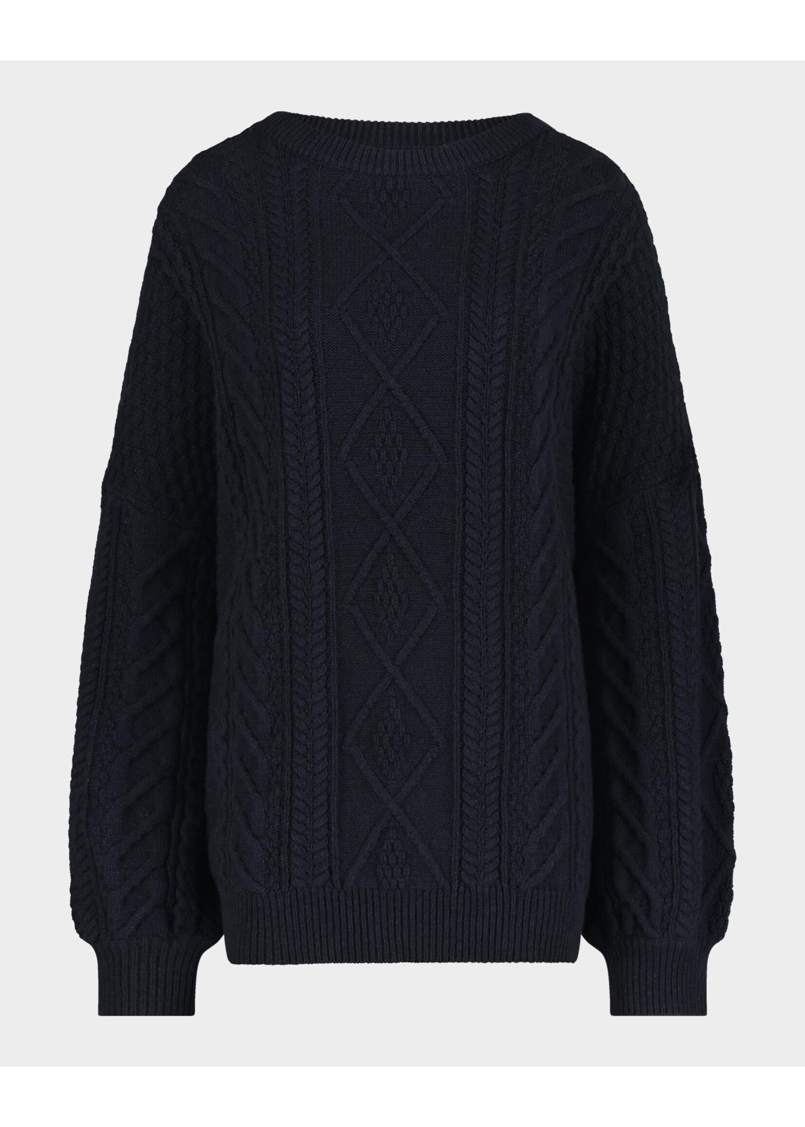 Stieglitz FAUVE KNITTED JUMPER BLUE