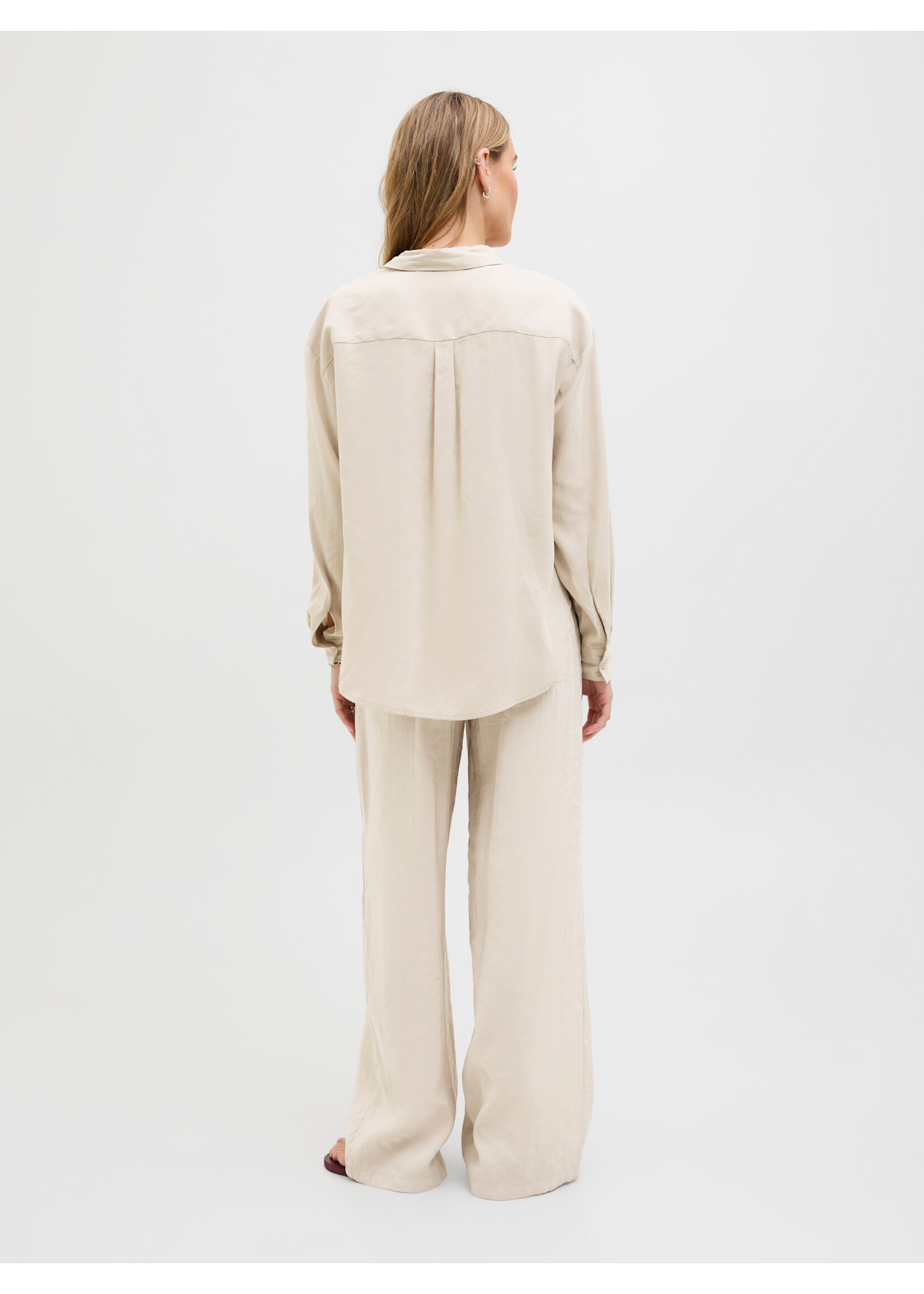 JXFIE SOFT LS SHIRT FEATHER GREY
