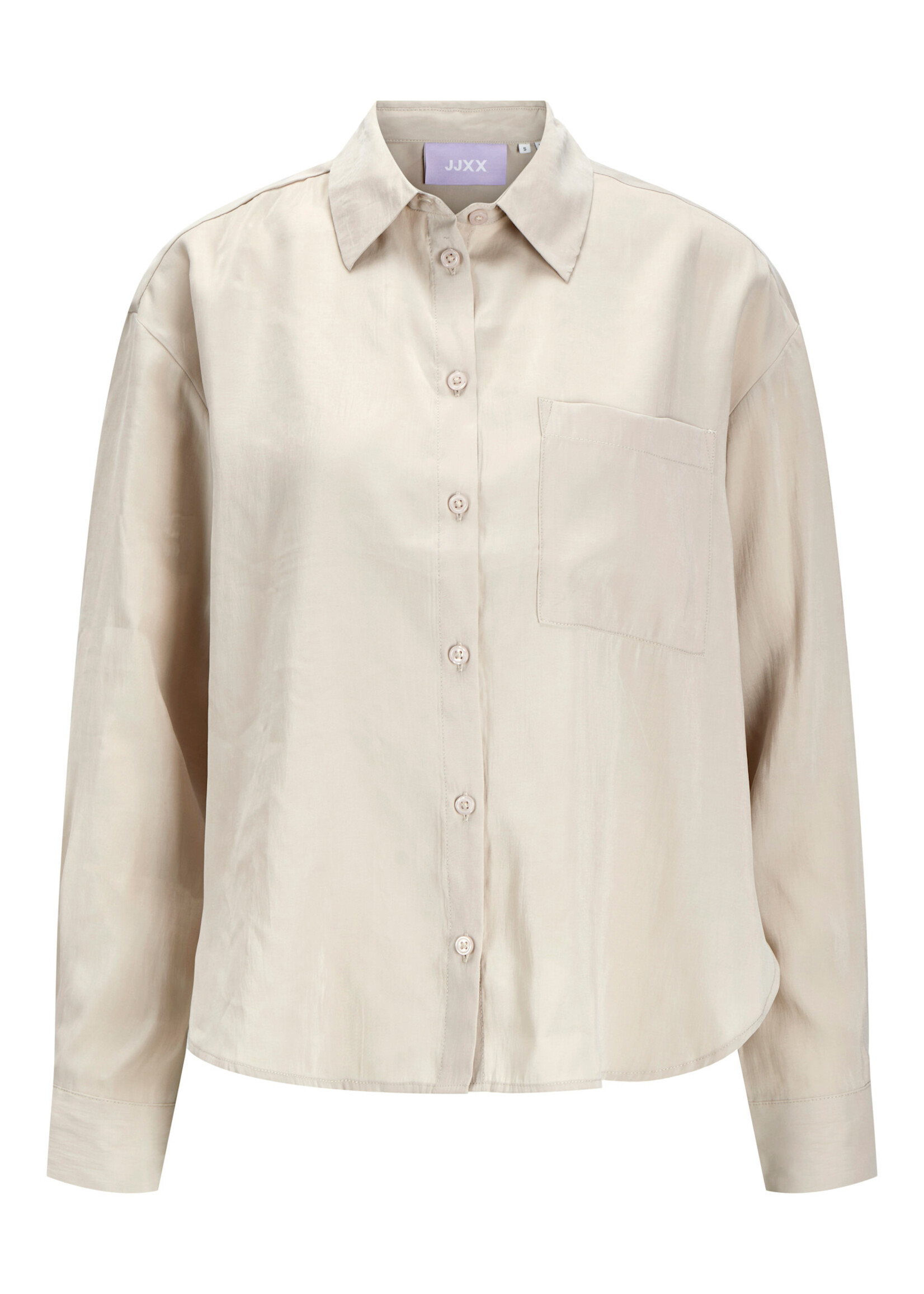 JXFIE SOFT LS SHIRT FEATHER GREY