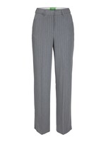 JXMARY HW PANT  - MED GREY / PINSTRIPE
