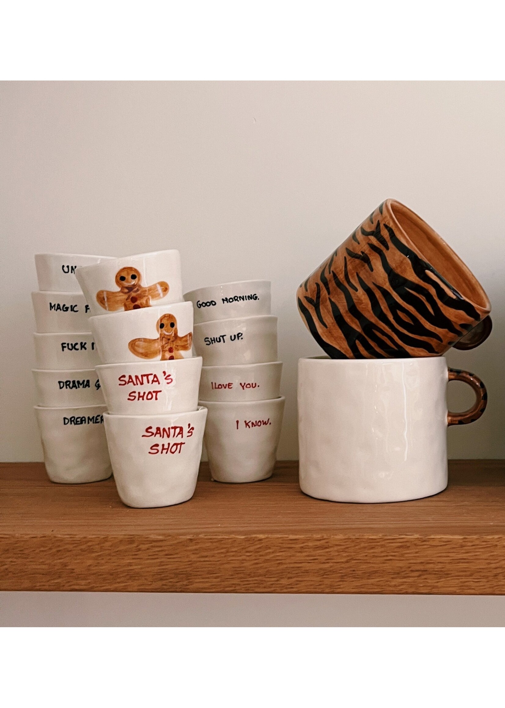 anna+nina Tiger stripe mug