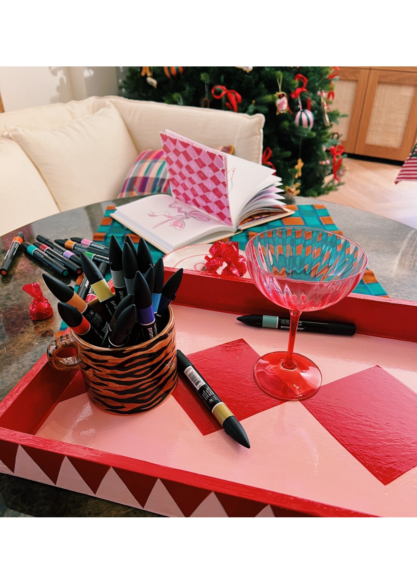 anna+nina Tiger stripe mug