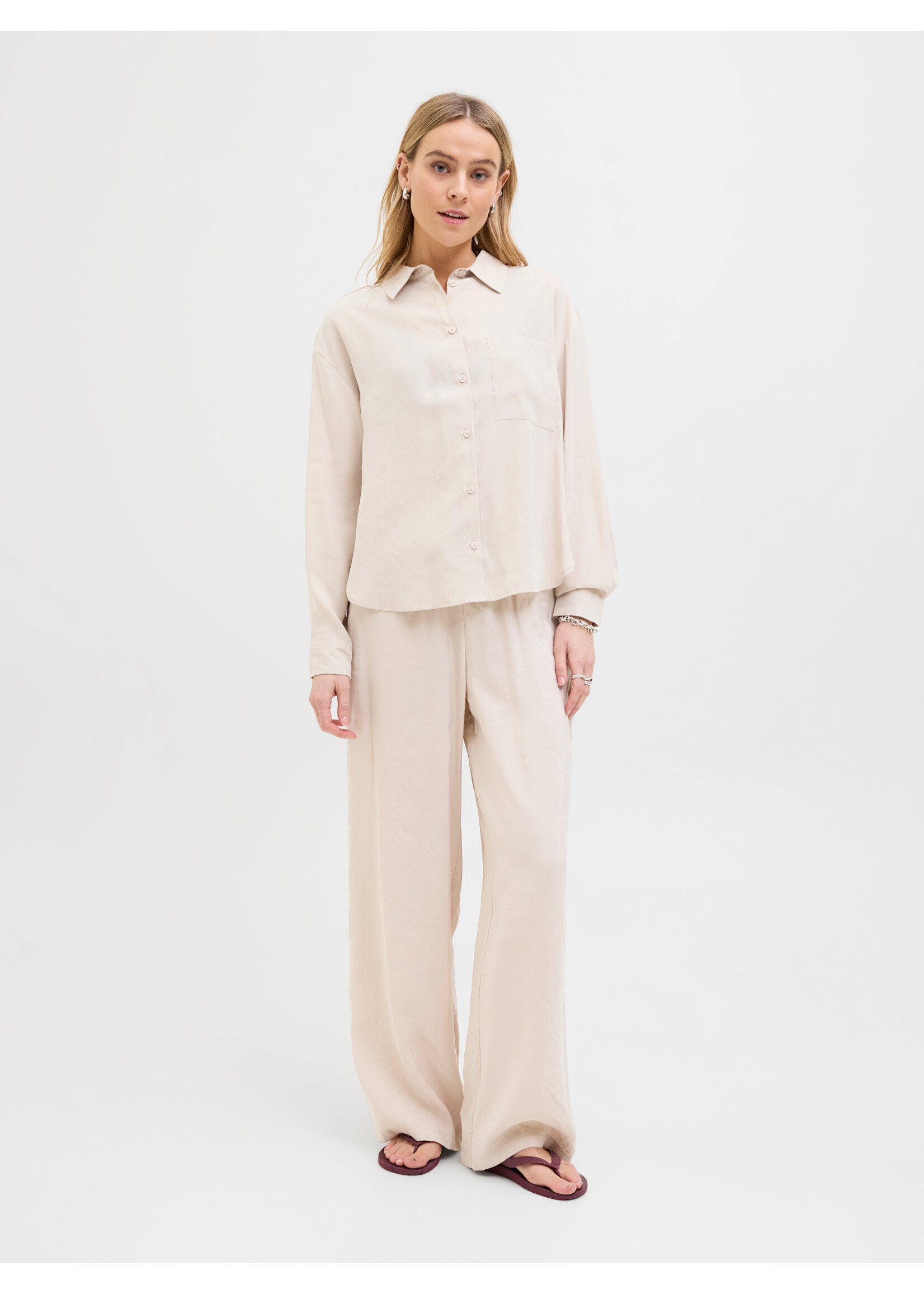 JXFIE SOFT PANT - FEATHER GREY