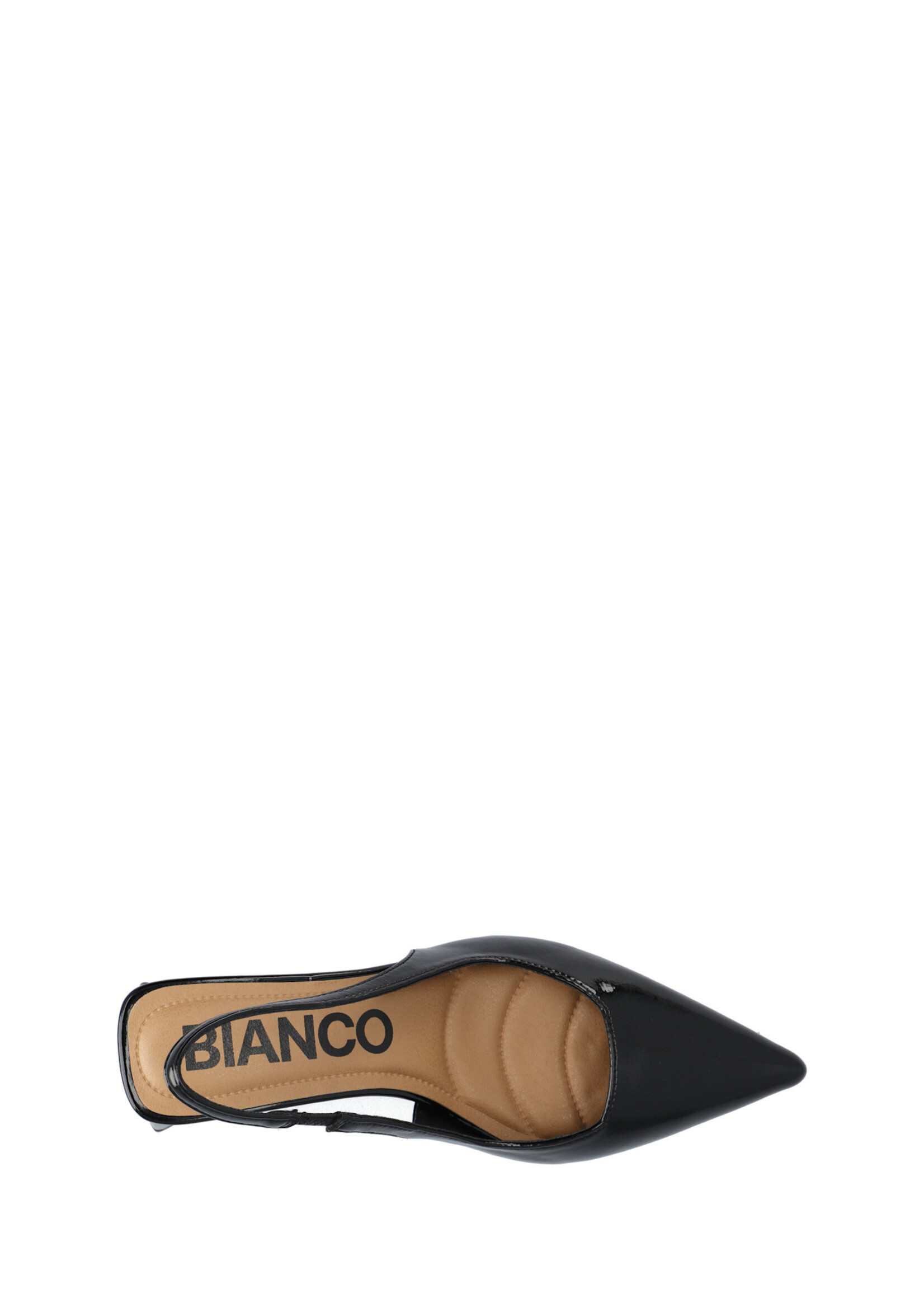 BIANCO BIAMARALYN Slingback Patent - Black