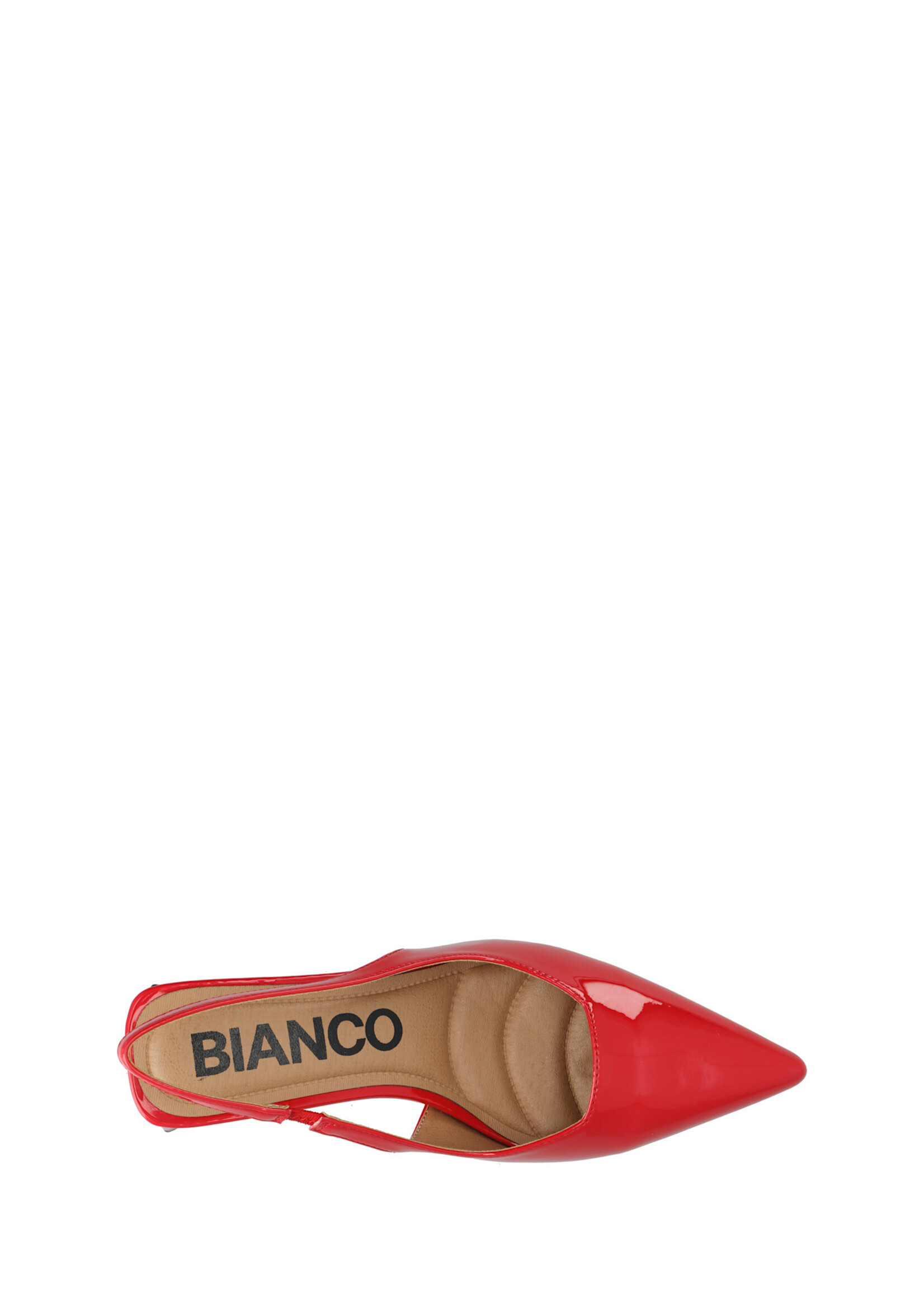 BIANCO BIAMARALYN Slingback Patent - Red