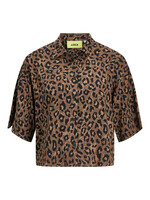 JXMIRA VISCOSE SS SHIRT - TIGERS EYE