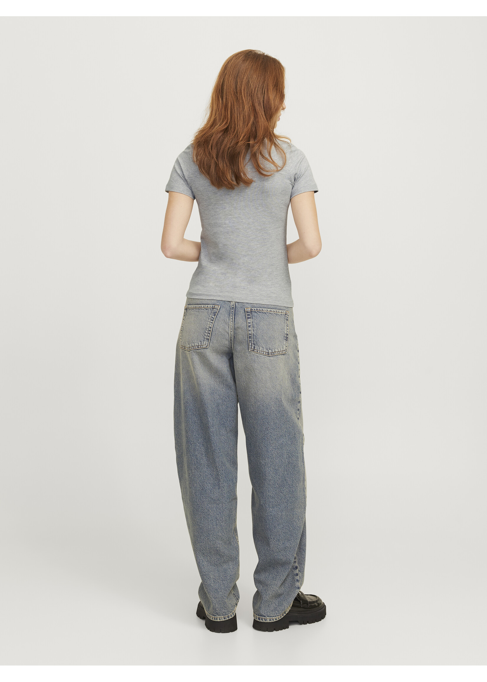 JXGIGI STR TEE - FEATHER GREY