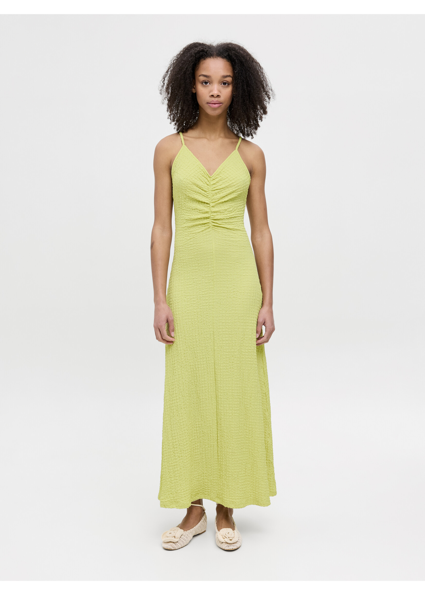 JXMOON LONG DRESS - PALE GREEN