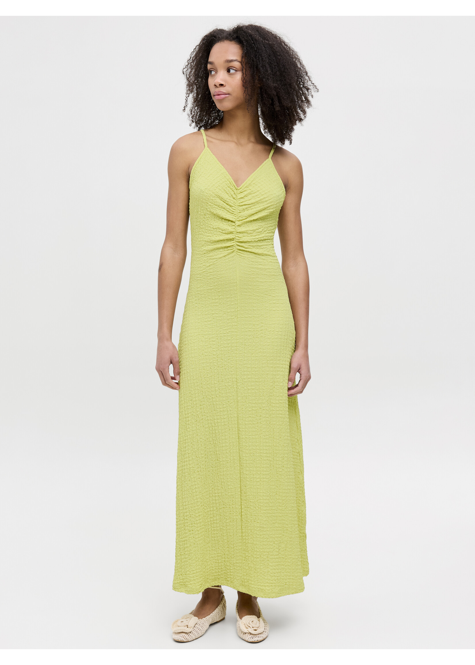 JXMOON LONG DRESS - PALE GREEN