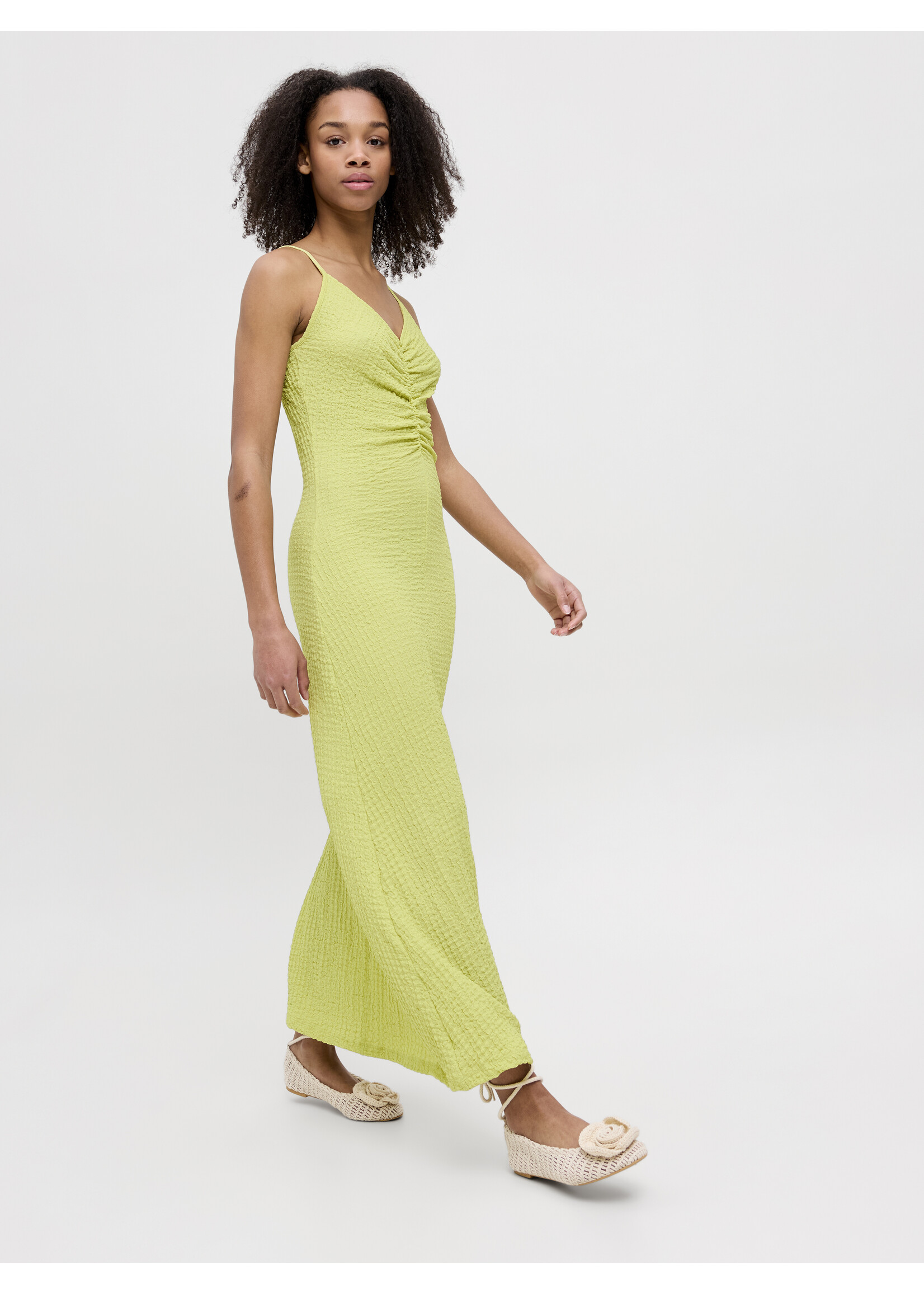 JXMOON LONG DRESS - PALE GREEN
