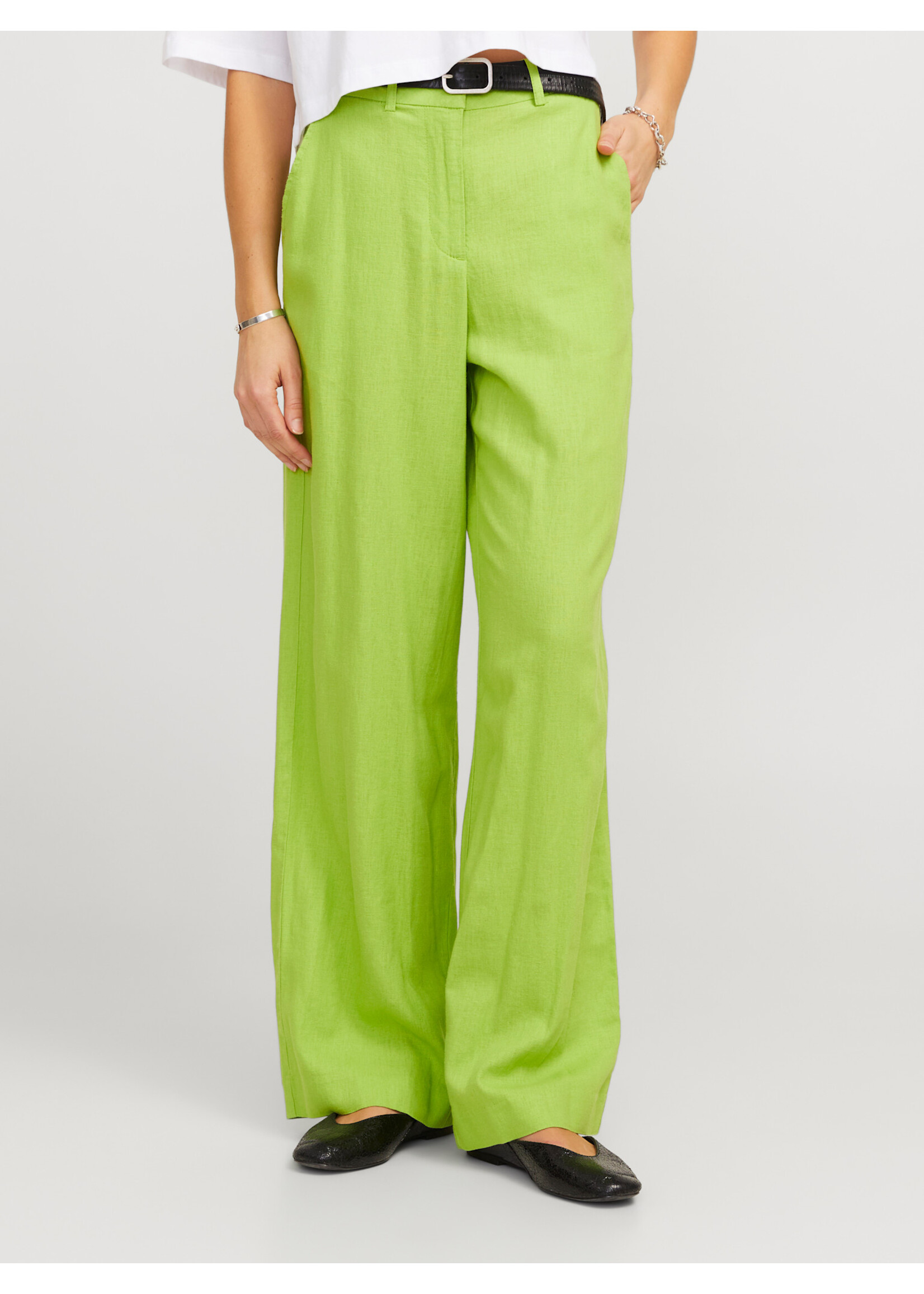 JXMARY SUMMER HW PANT - PARROT GREEN