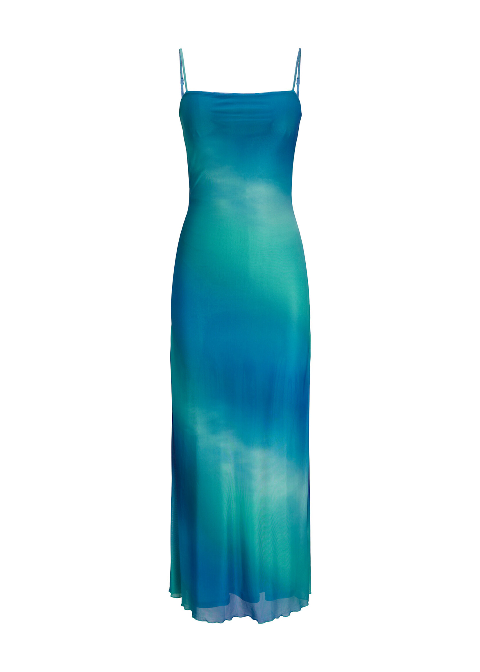 JJXX JXDORY MESH SINGLET MAXI DRESS - CENDRE BLUE