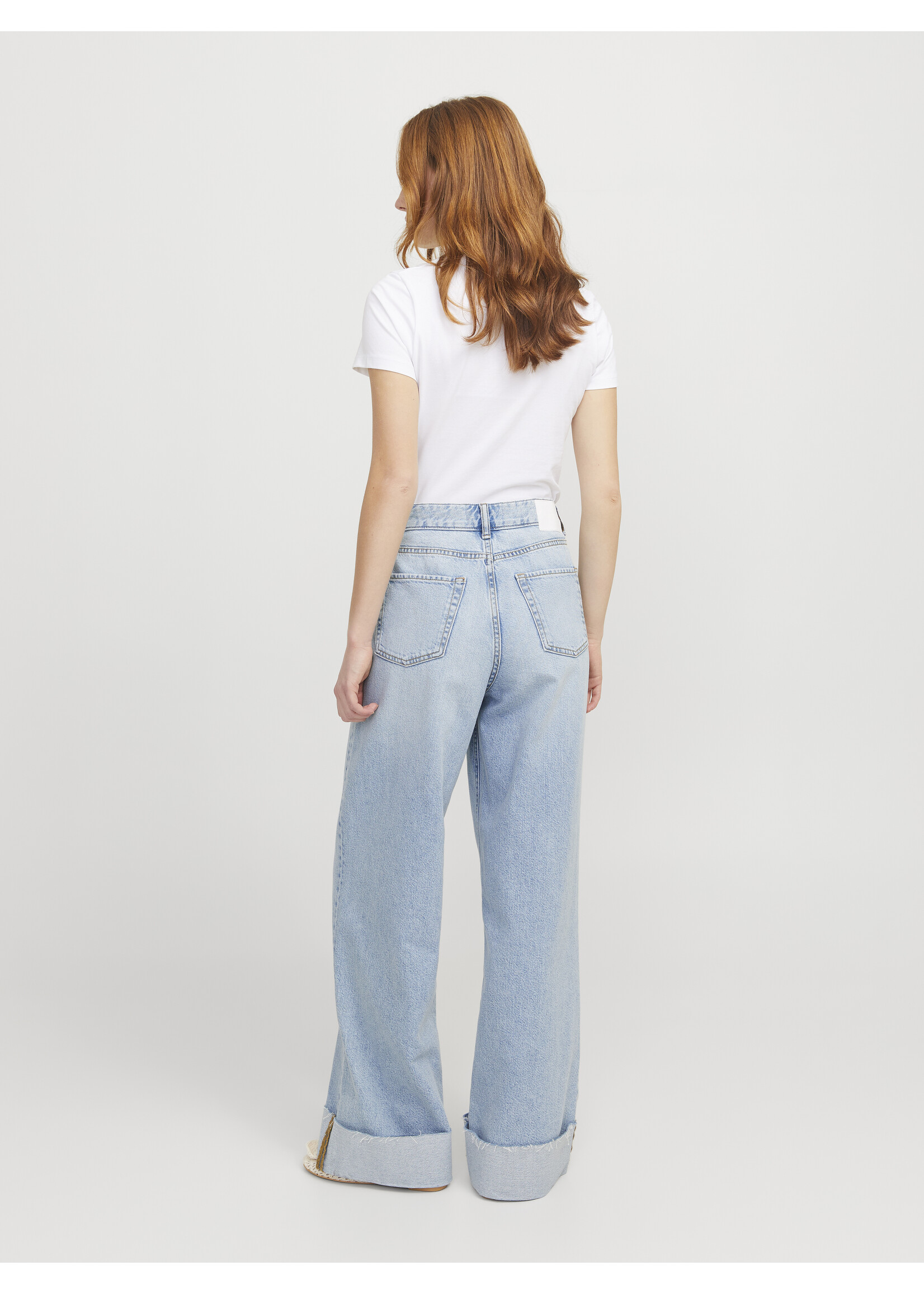 JJXX JXTOKYO WIDE FOLD UP R6169 - LIGHT BLUE DENIM