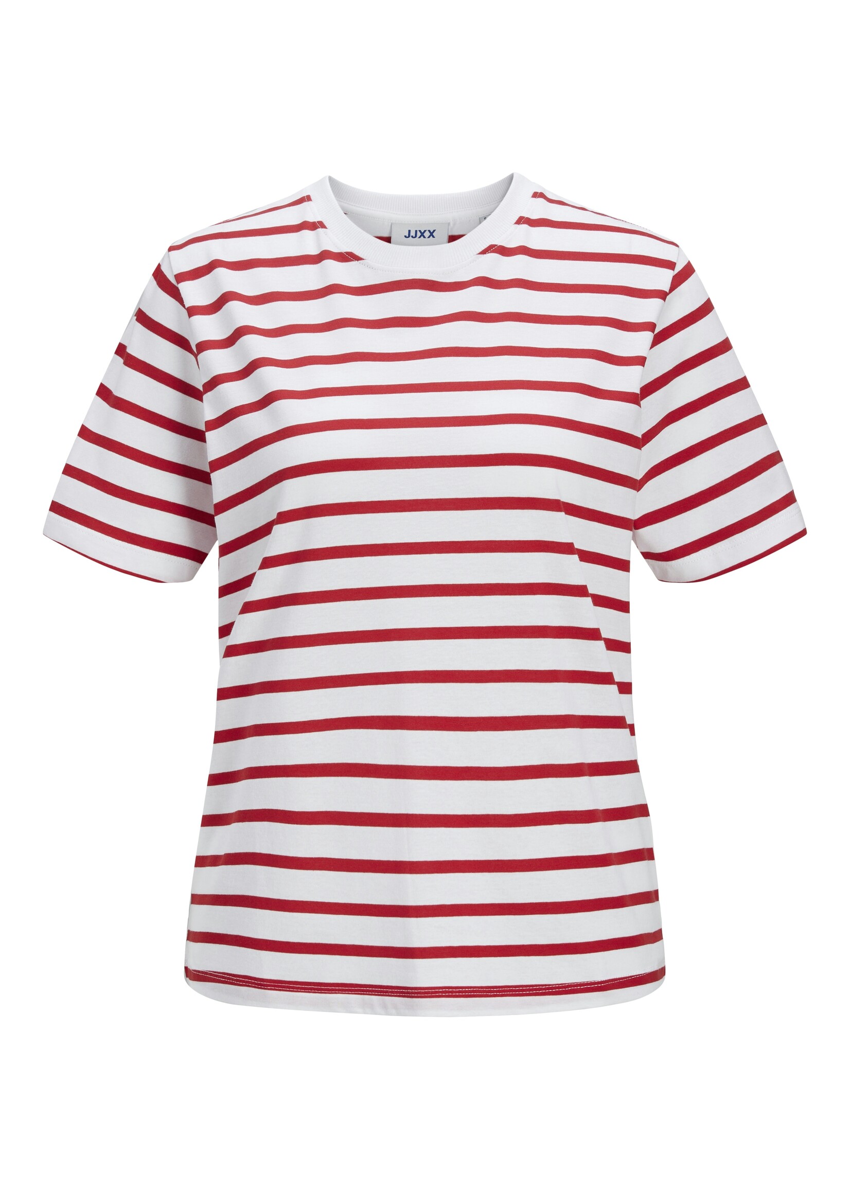 JXANNA REG TEE - RED STRIPES