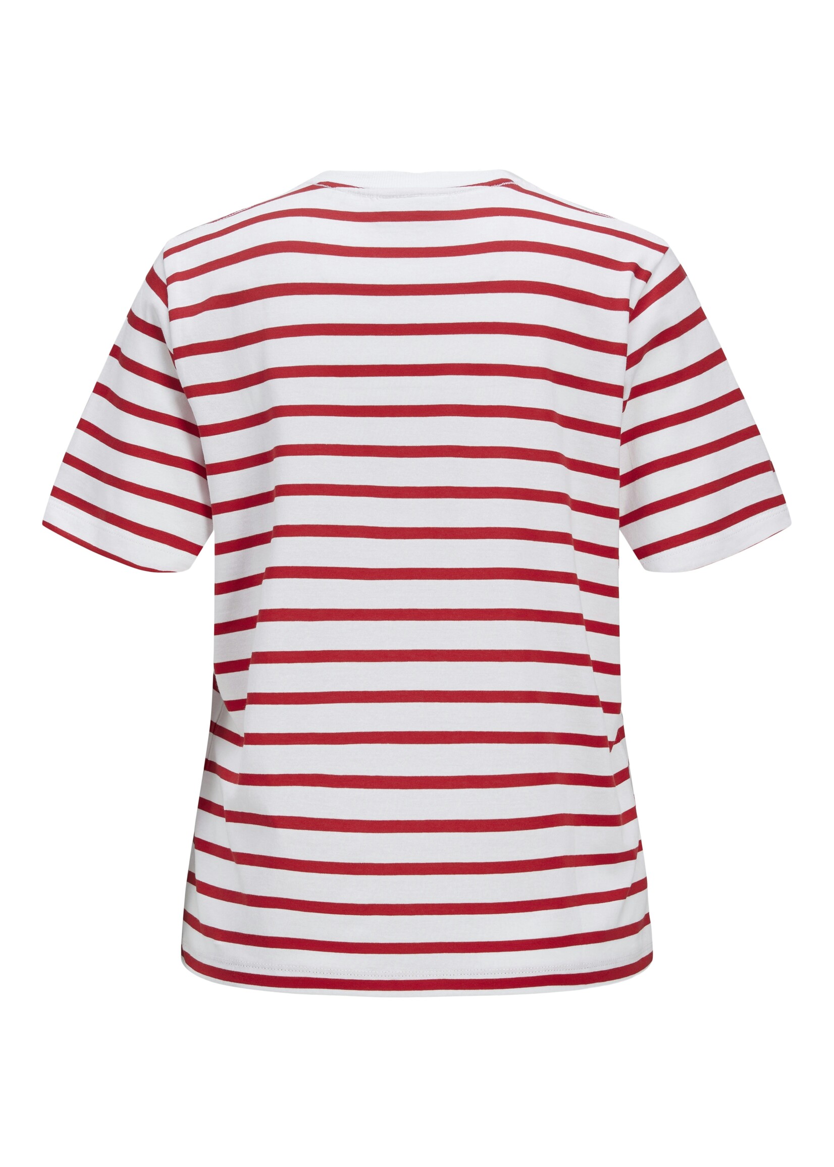 JXANNA REG TEE - RED STRIPES
